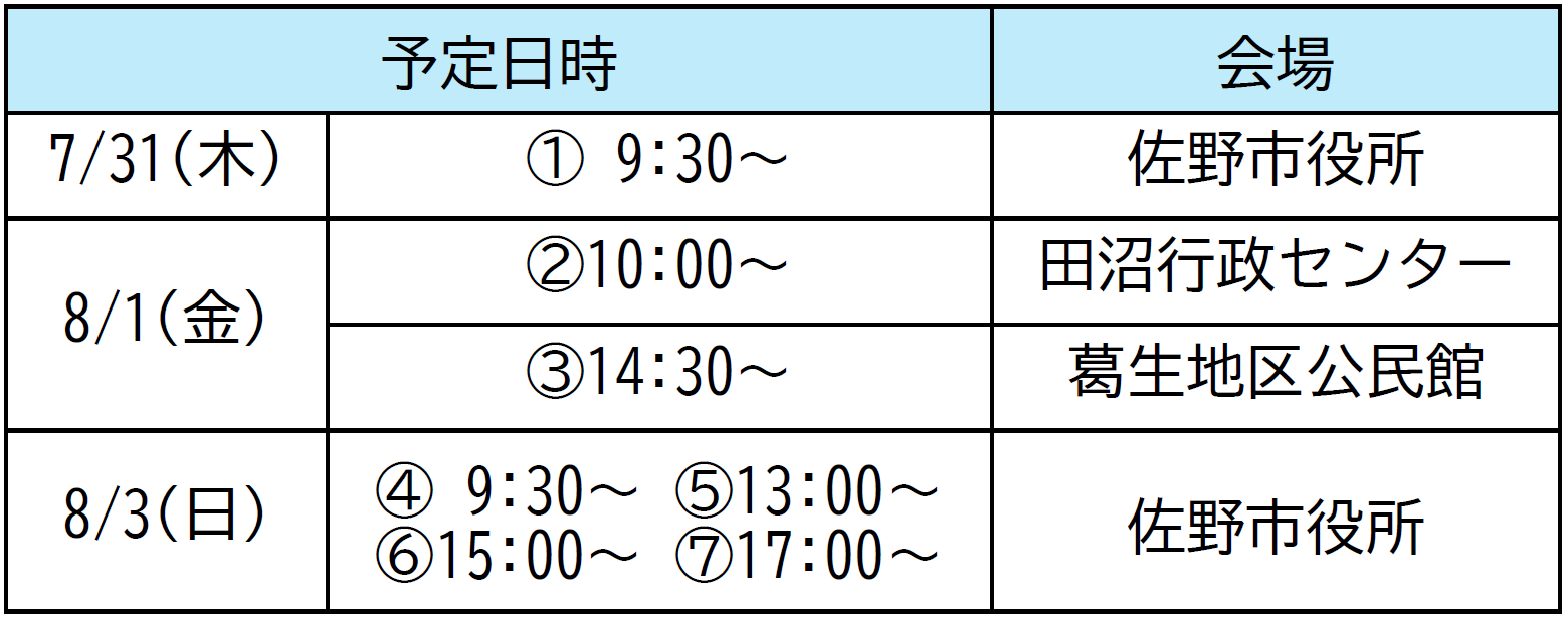 ワークショップ開催日