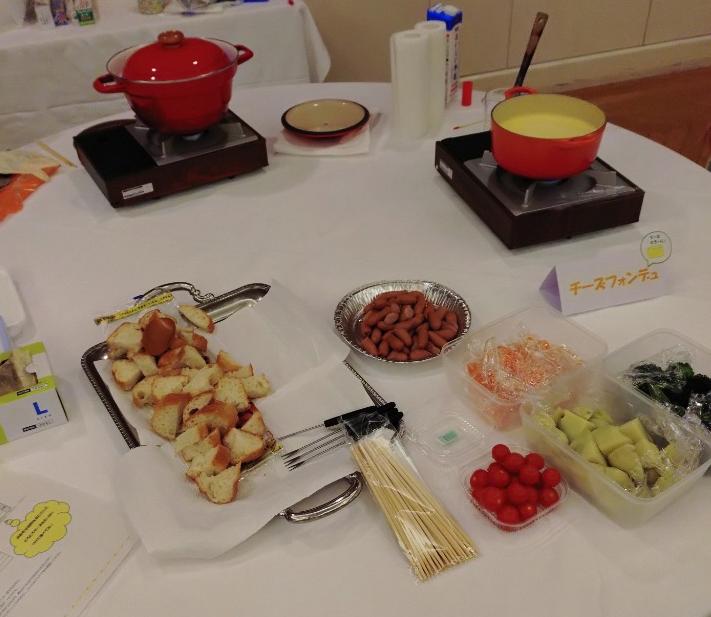 チーズフォンデュの写真