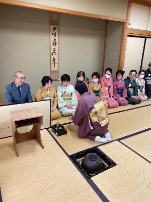市民大茶会R6年度の様子(薄茶席)