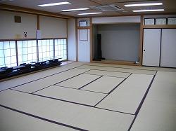 畳が敷き詰めてある第2教養室の写真