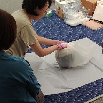 20250515鋳物取扱実習