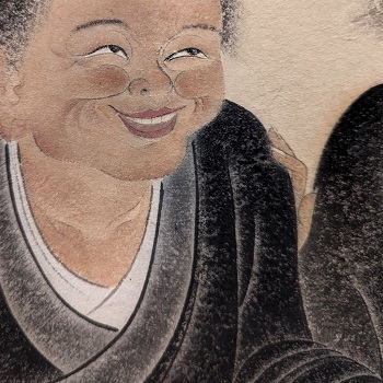 寒巌白描3