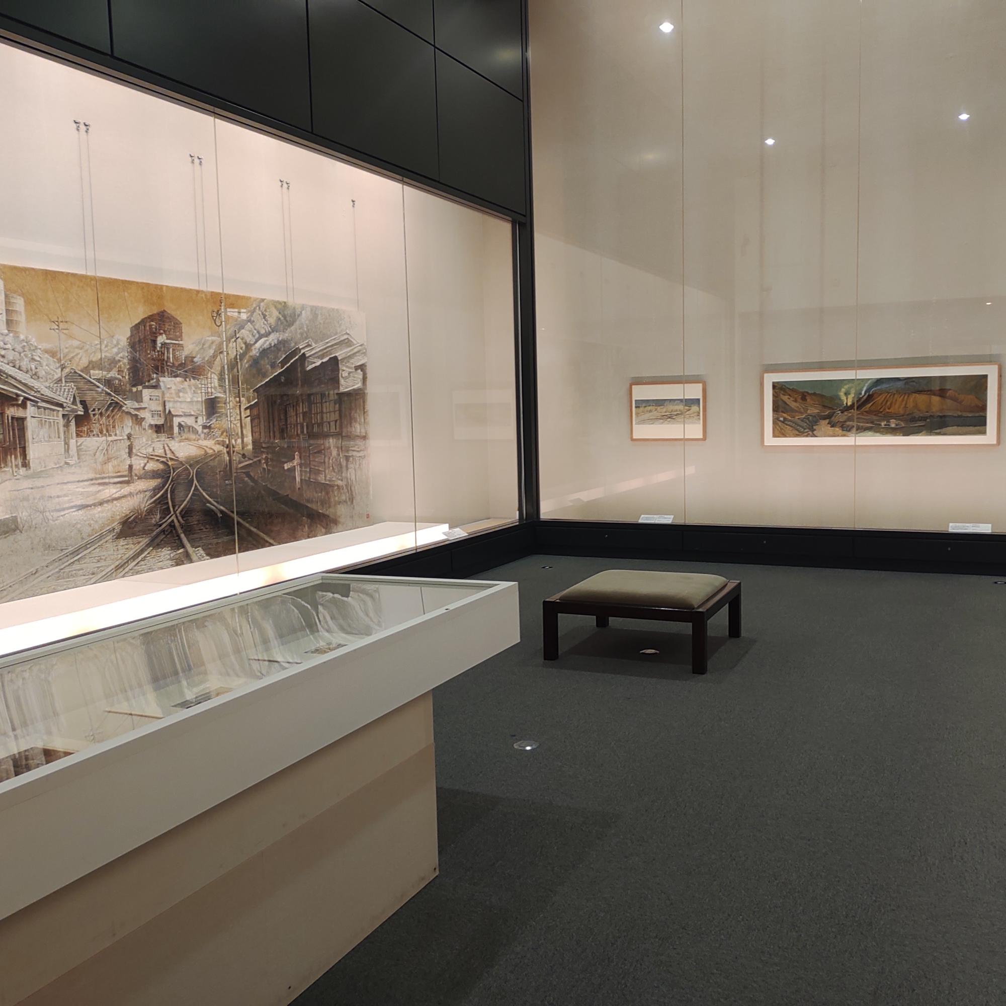 工業と絵画展展示室3