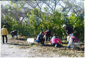 内堀米町会作業