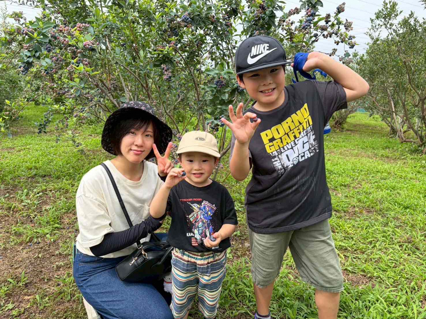 参加者お母さんと子供2人