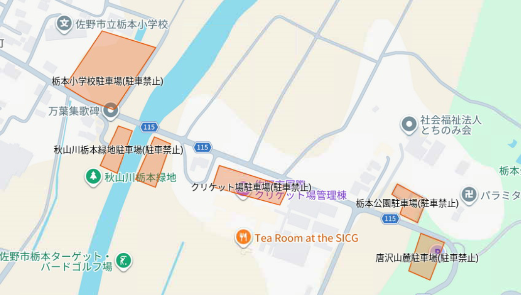 駐車場位置図