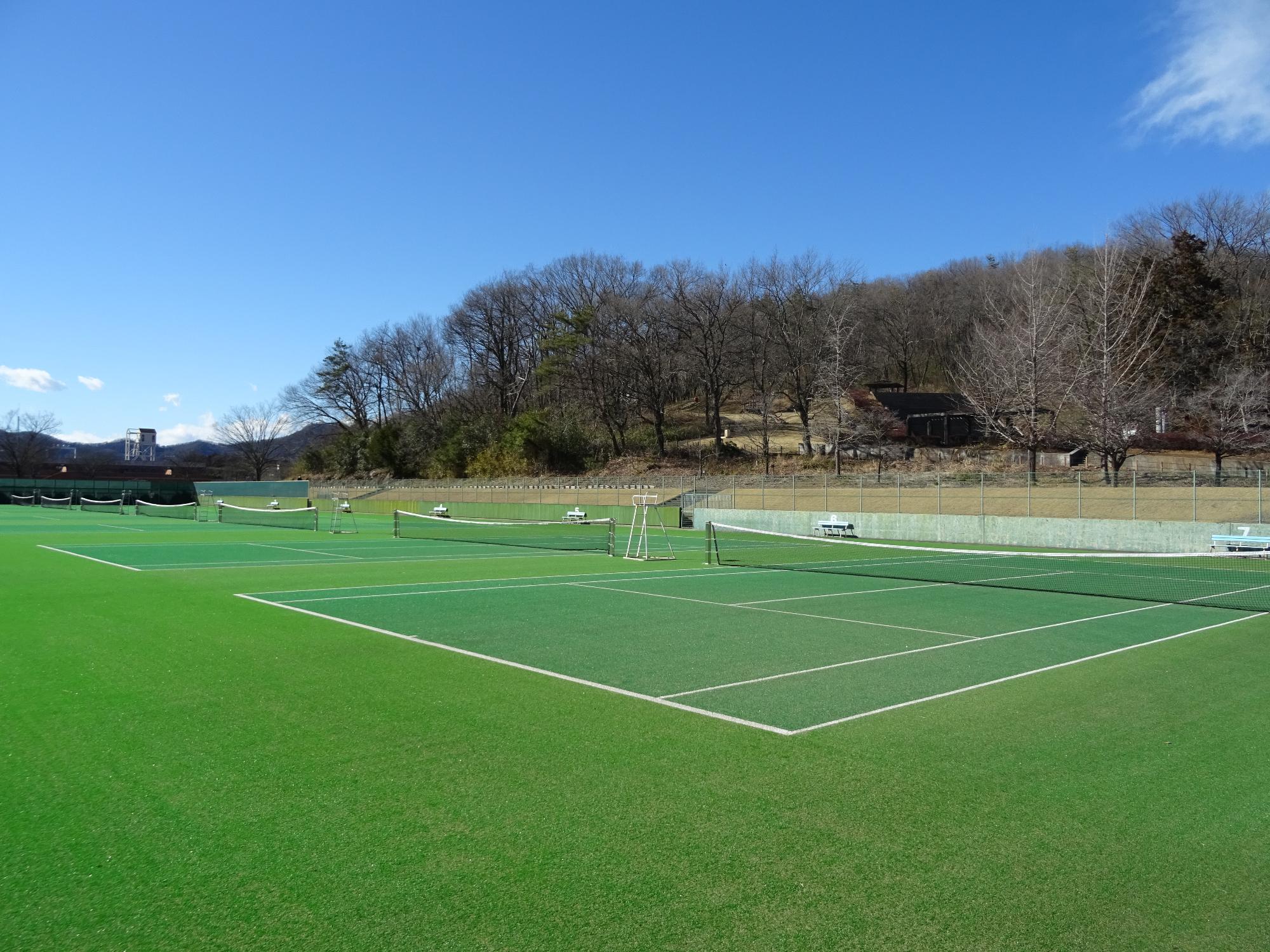 佐野市運動公園テニスコート