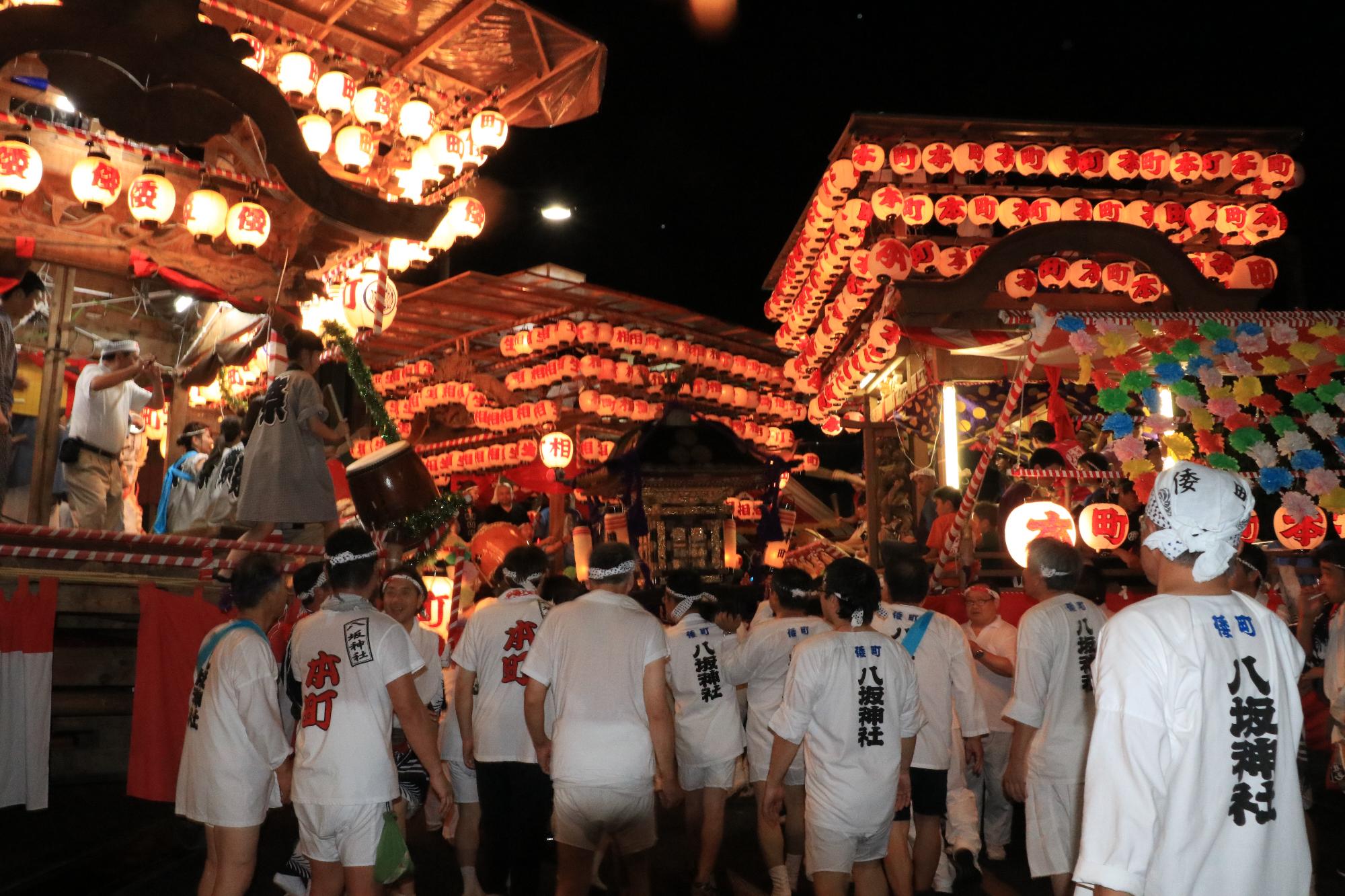八坂神社祇園祭りの写真