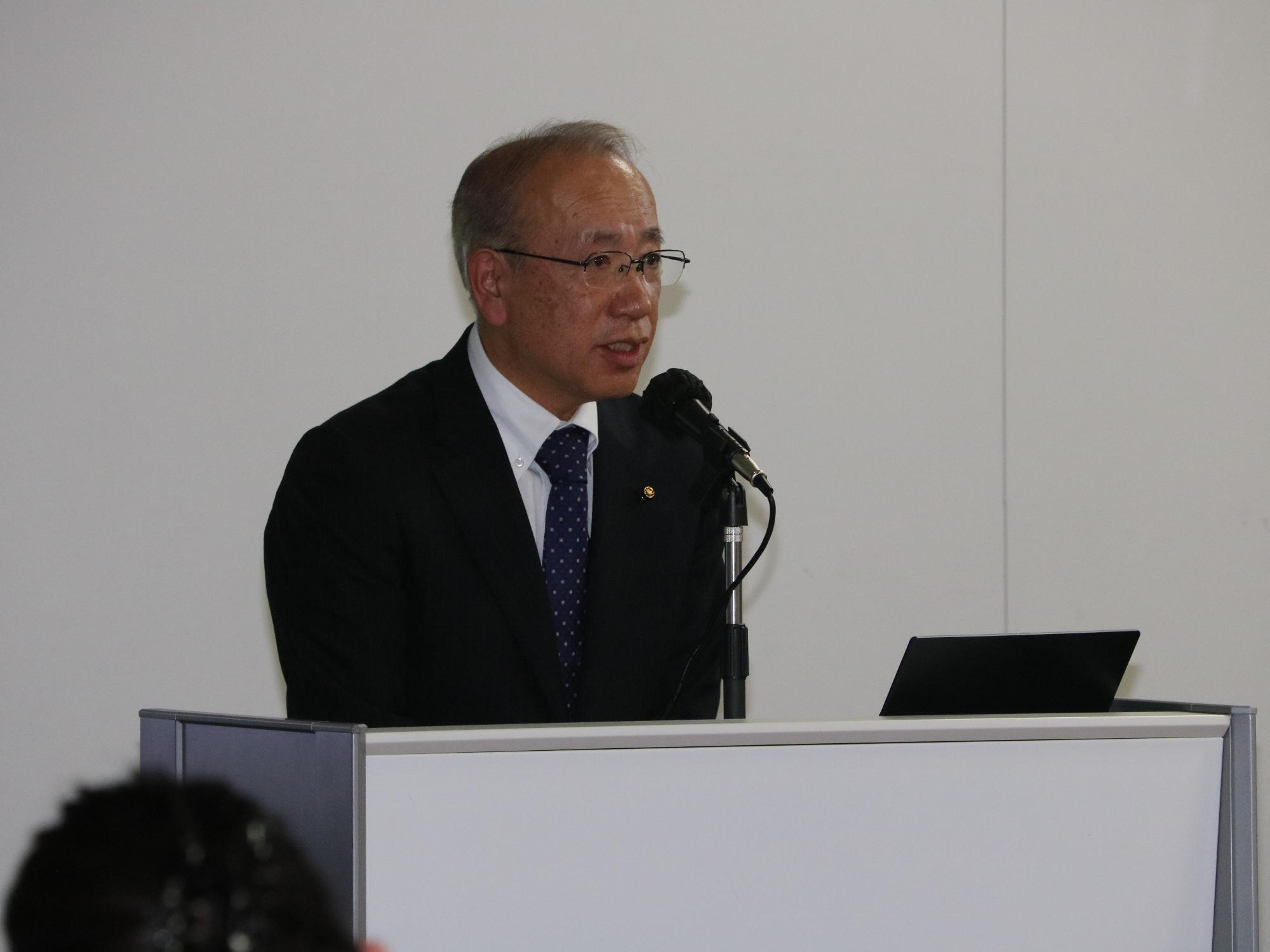 令和7年度議会報告会（意見交換の様子）