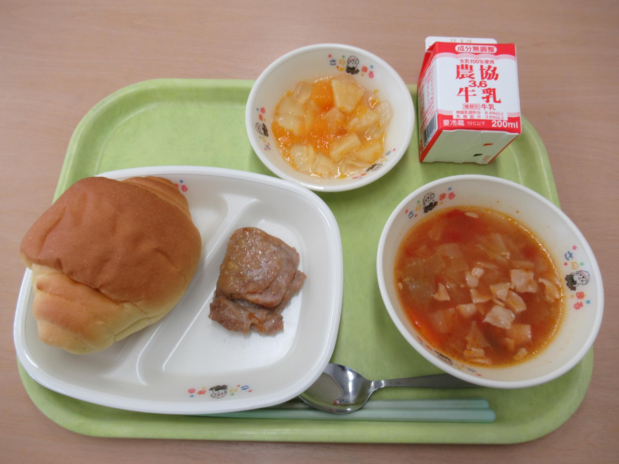 令和5年5月17日南部学校給食センター給食写真
