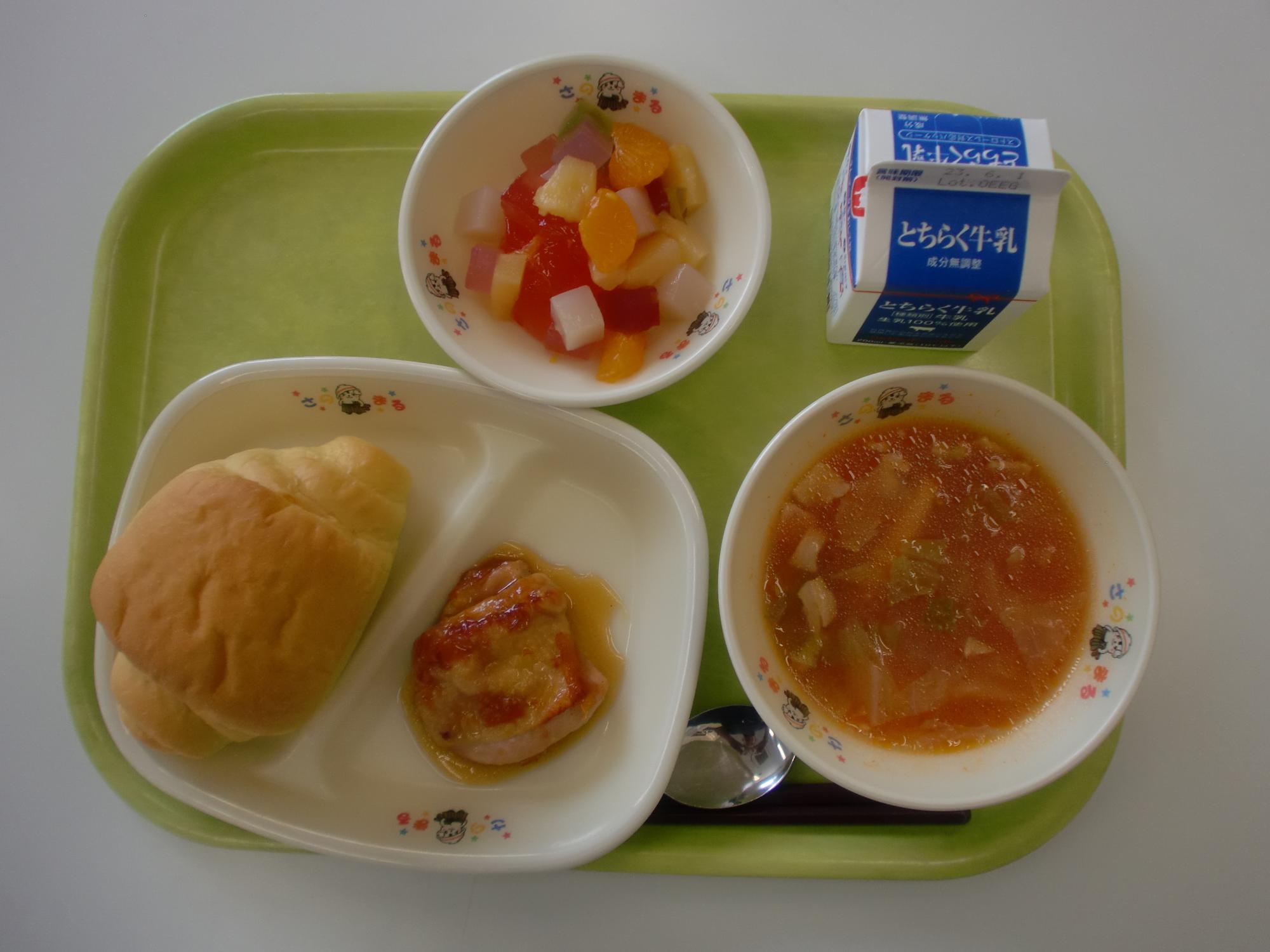 令和5年5月18日北部学校給食センター給食写真