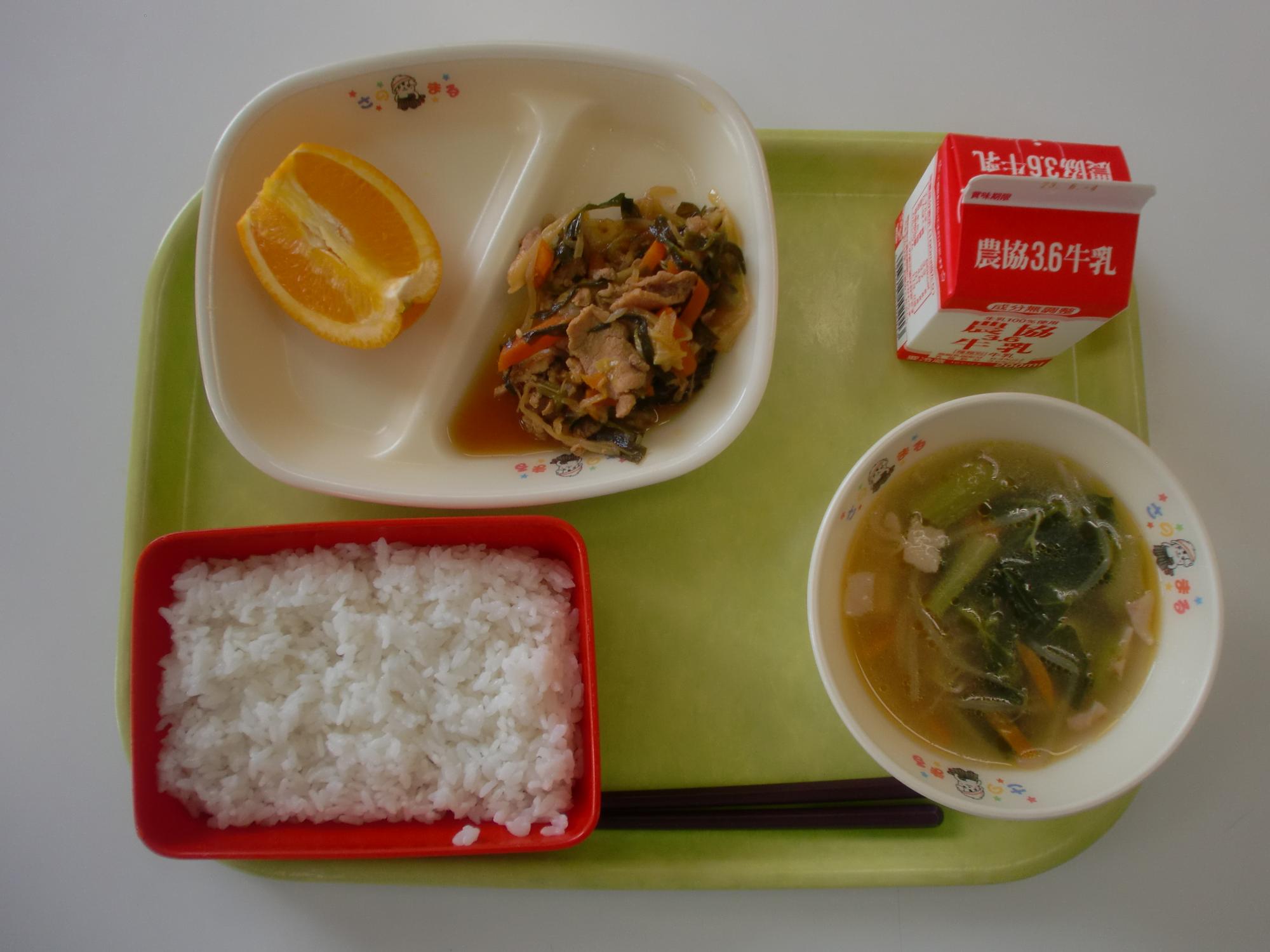 令和5年5月26日北部学校給食センター給食写真