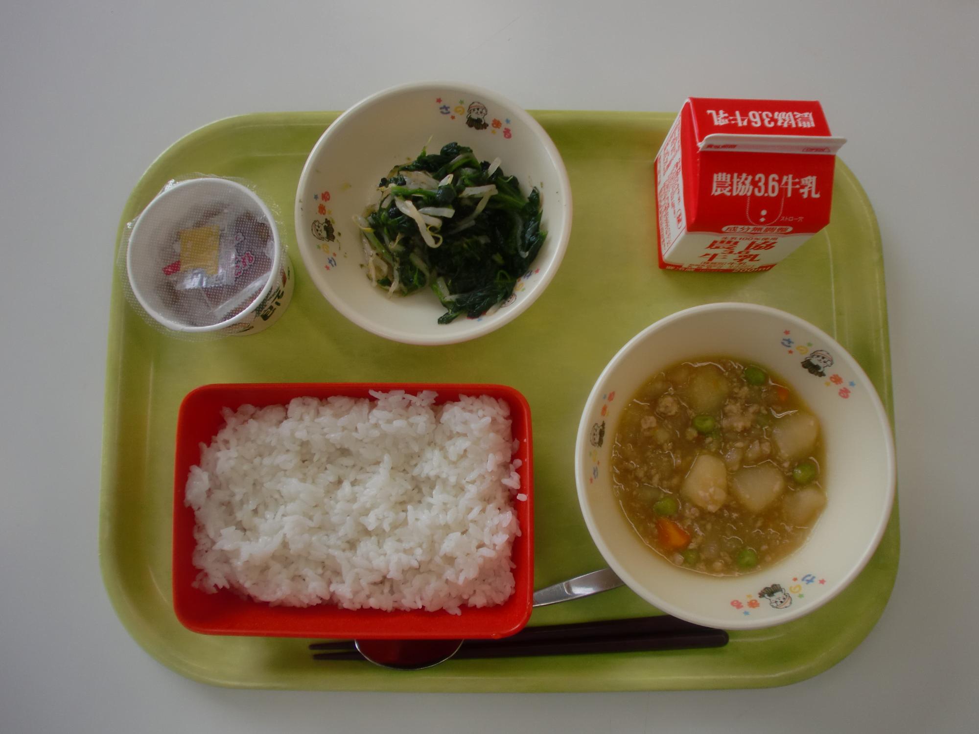 令和5年5月29日北部学校給食センター給食写真