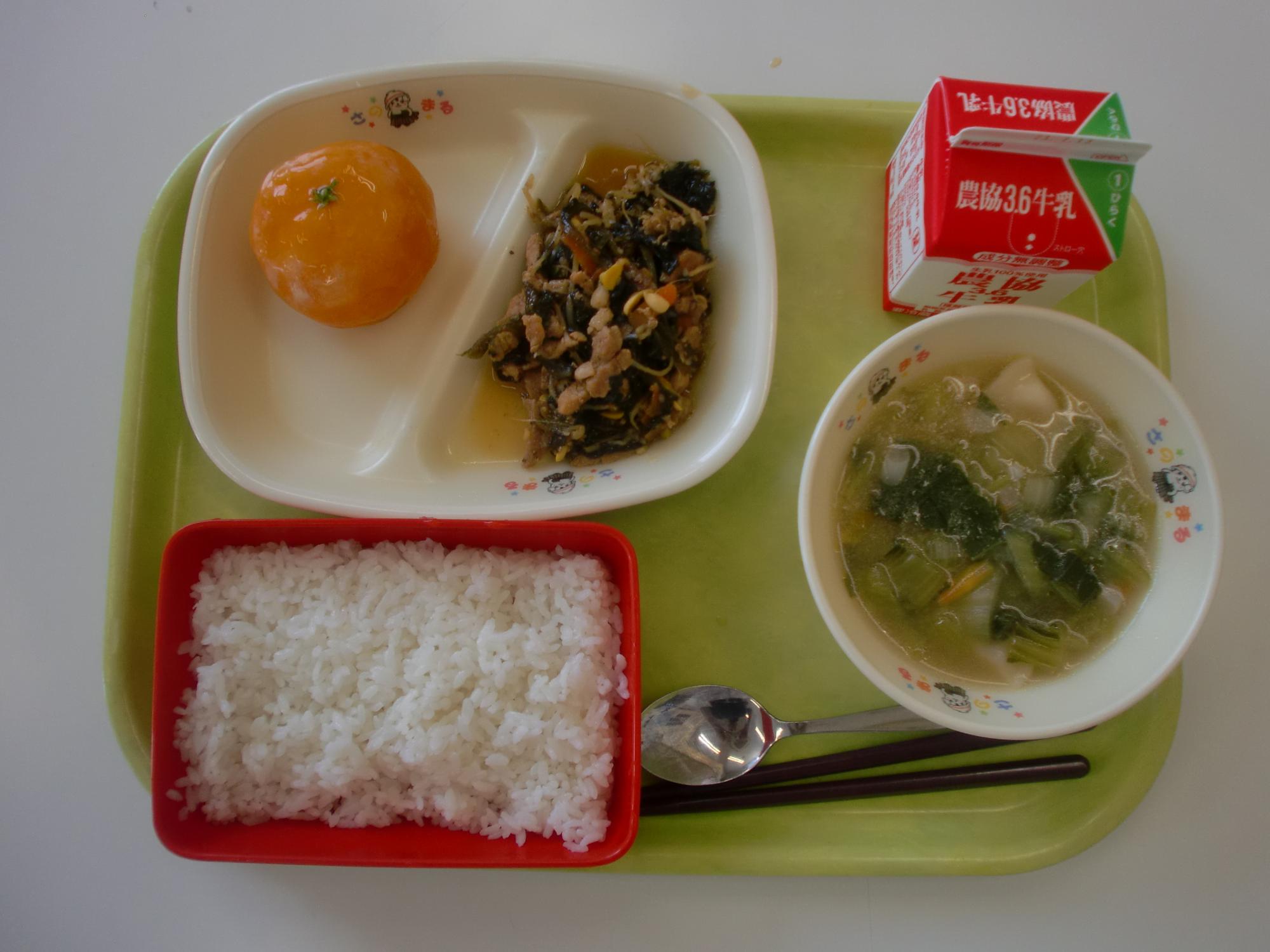 令和5年7月3日北部学校給食センター給食写真