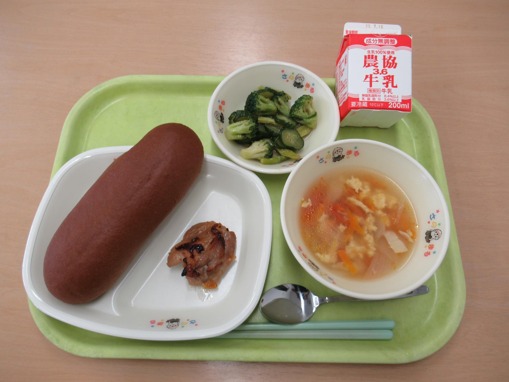 令和5年7月5日南部学校給食センター給食写真
