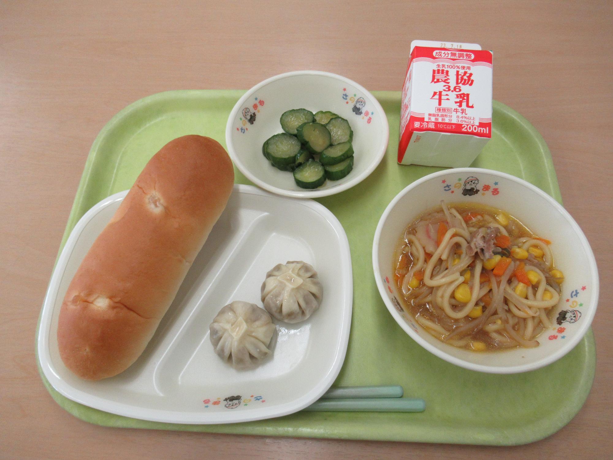 令和5年7月7日南部学校給食センター給食写真