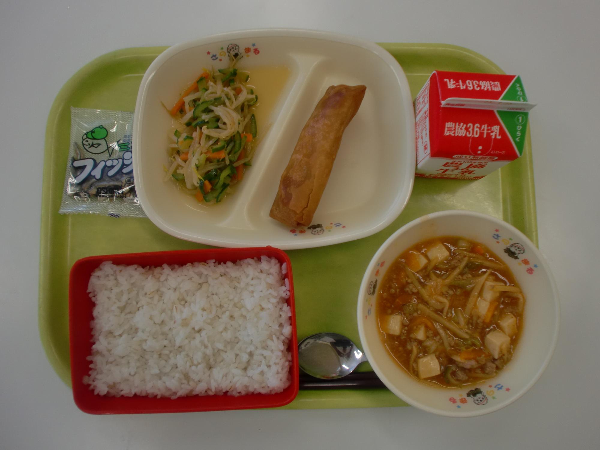 令和5年7月12日北部学校給食センター給食写真