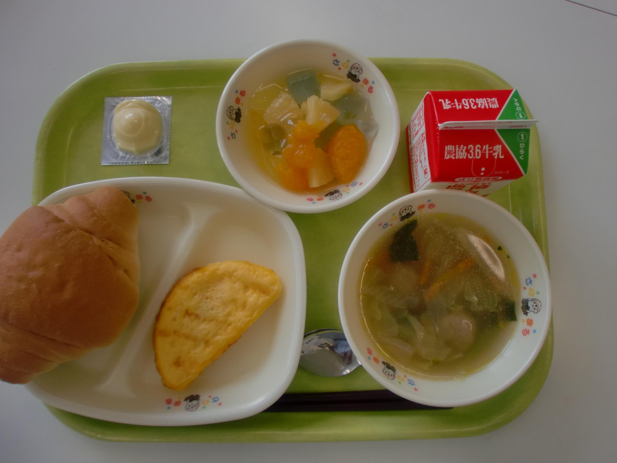 令和5年7月18日北部学校給食センター給食写真