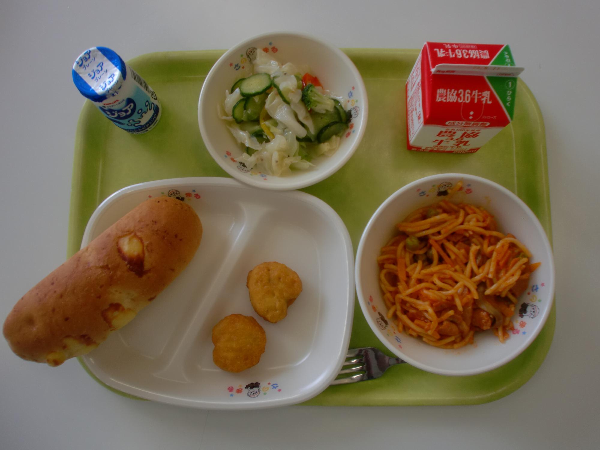 令和5年8月31日北部学校給食センター給食写真