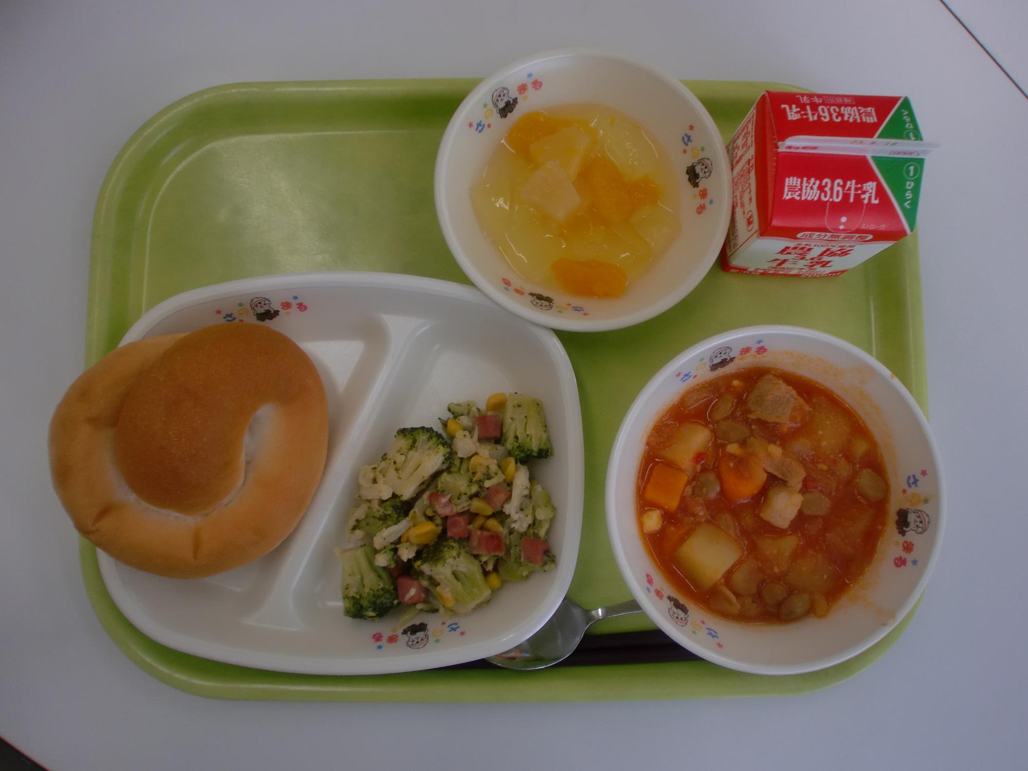 令和5年9月7日北部学校給食センター給食写真