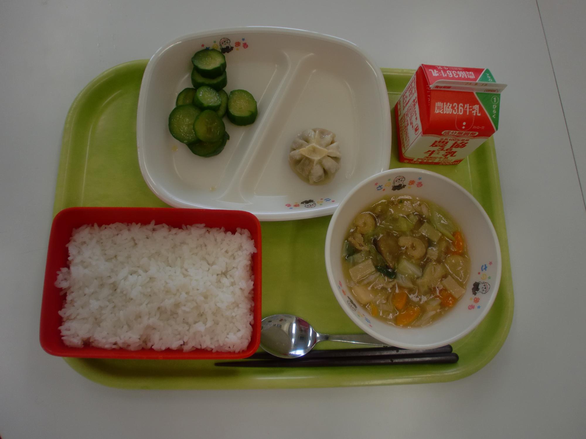 令和5年9月8日北部学校給食センター給食写真