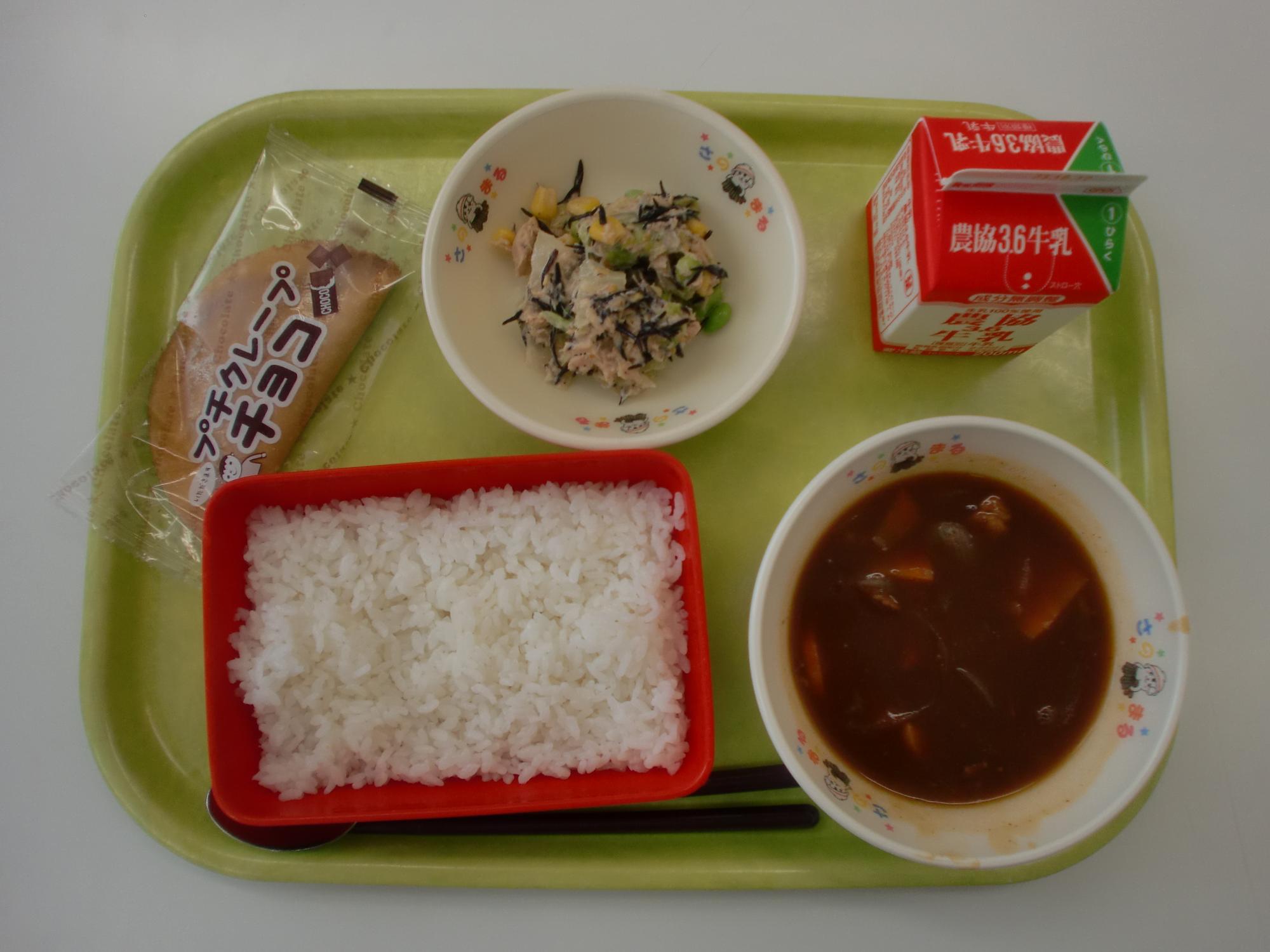 令和5年10月2日北部学校給食センター給食写真