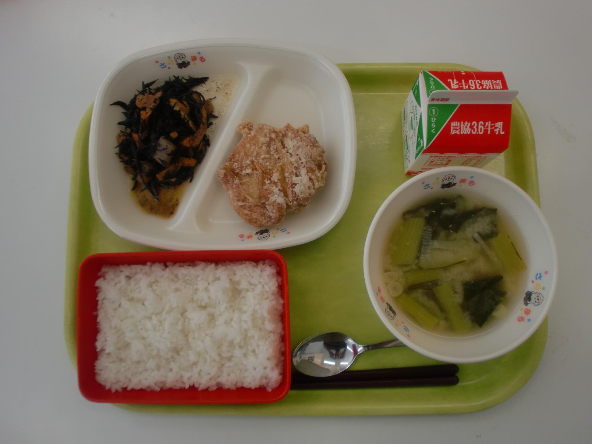 令和5年10月11日北部学校給食センター給食写真