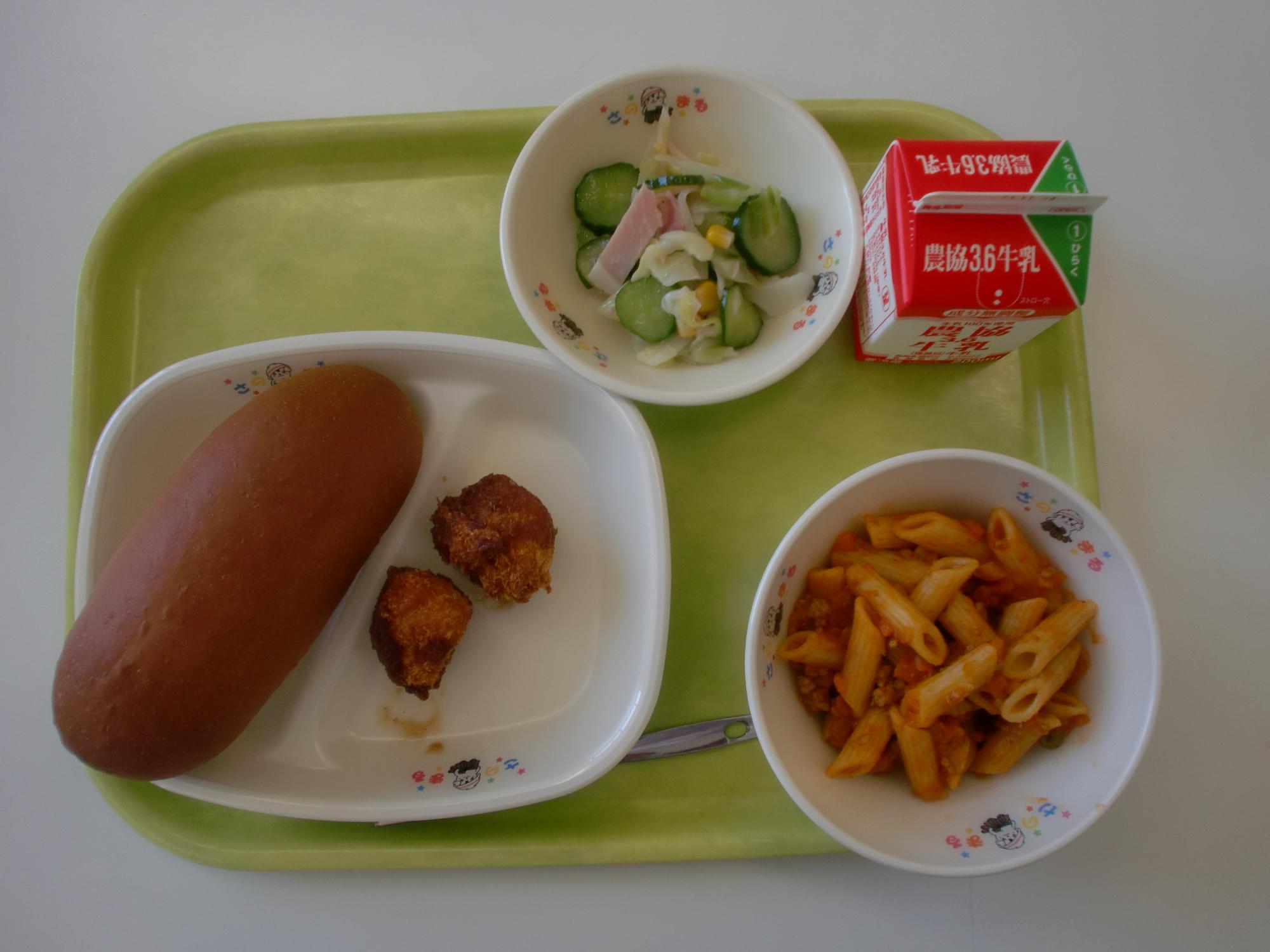 令和5年10月24日北部学校給食センター給食写真