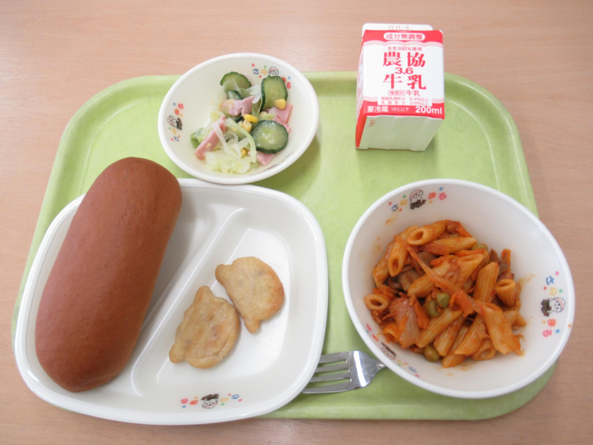 令和5年10月25日南部学校給食センター給食写真