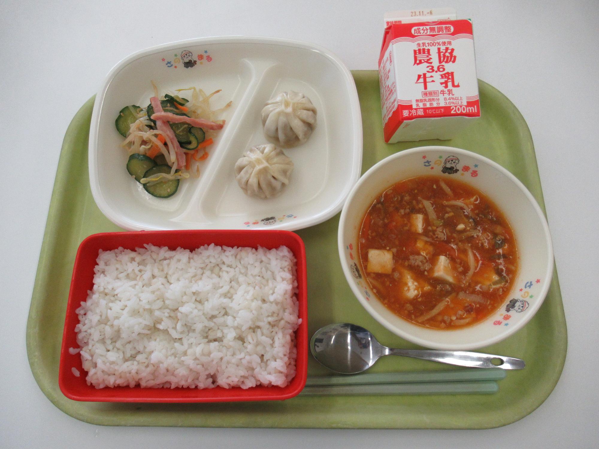 令和5年10月26日南部学校給食センター給食写真