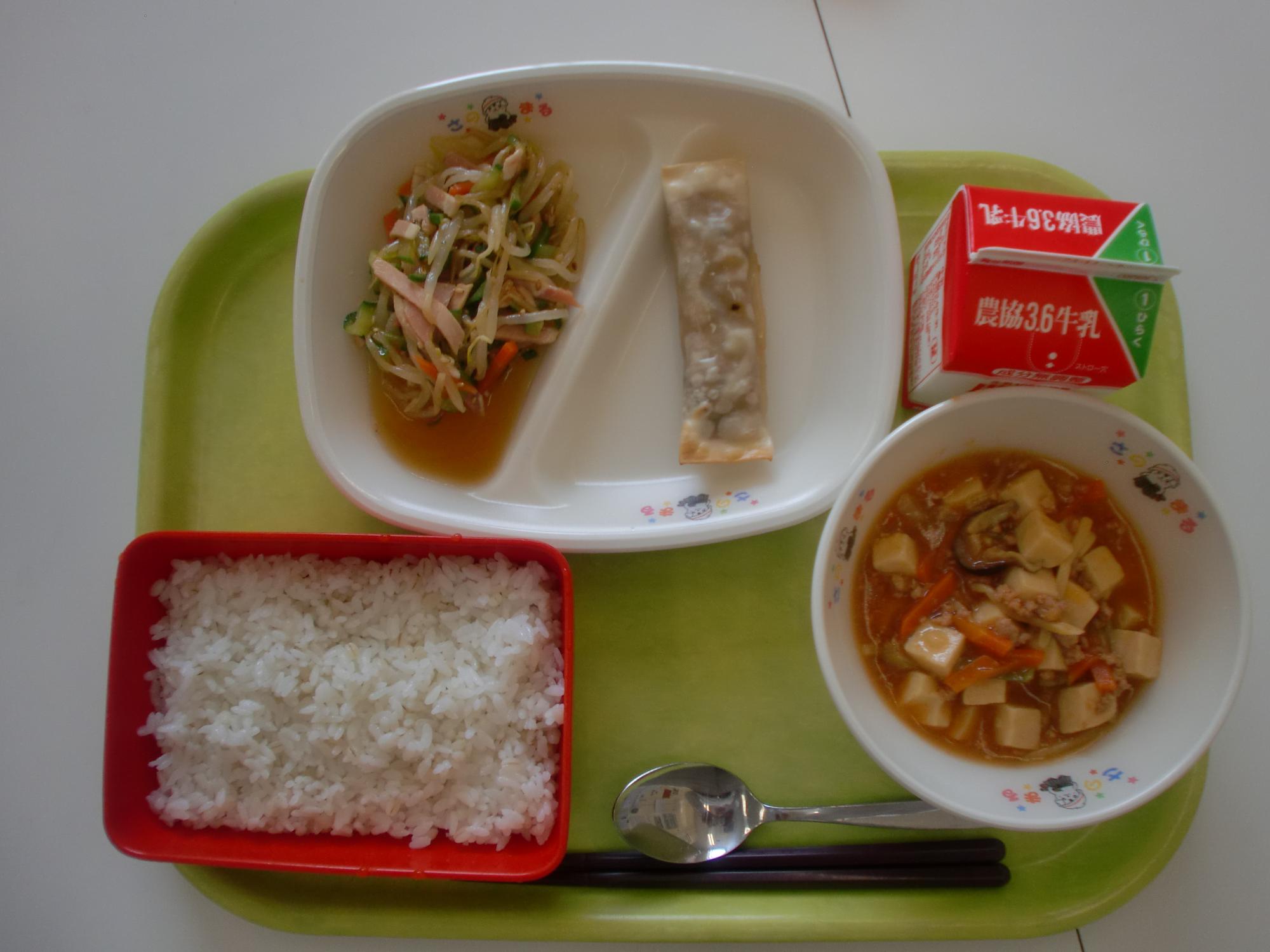 令和5年10月27日北部学校給食センター給食写真