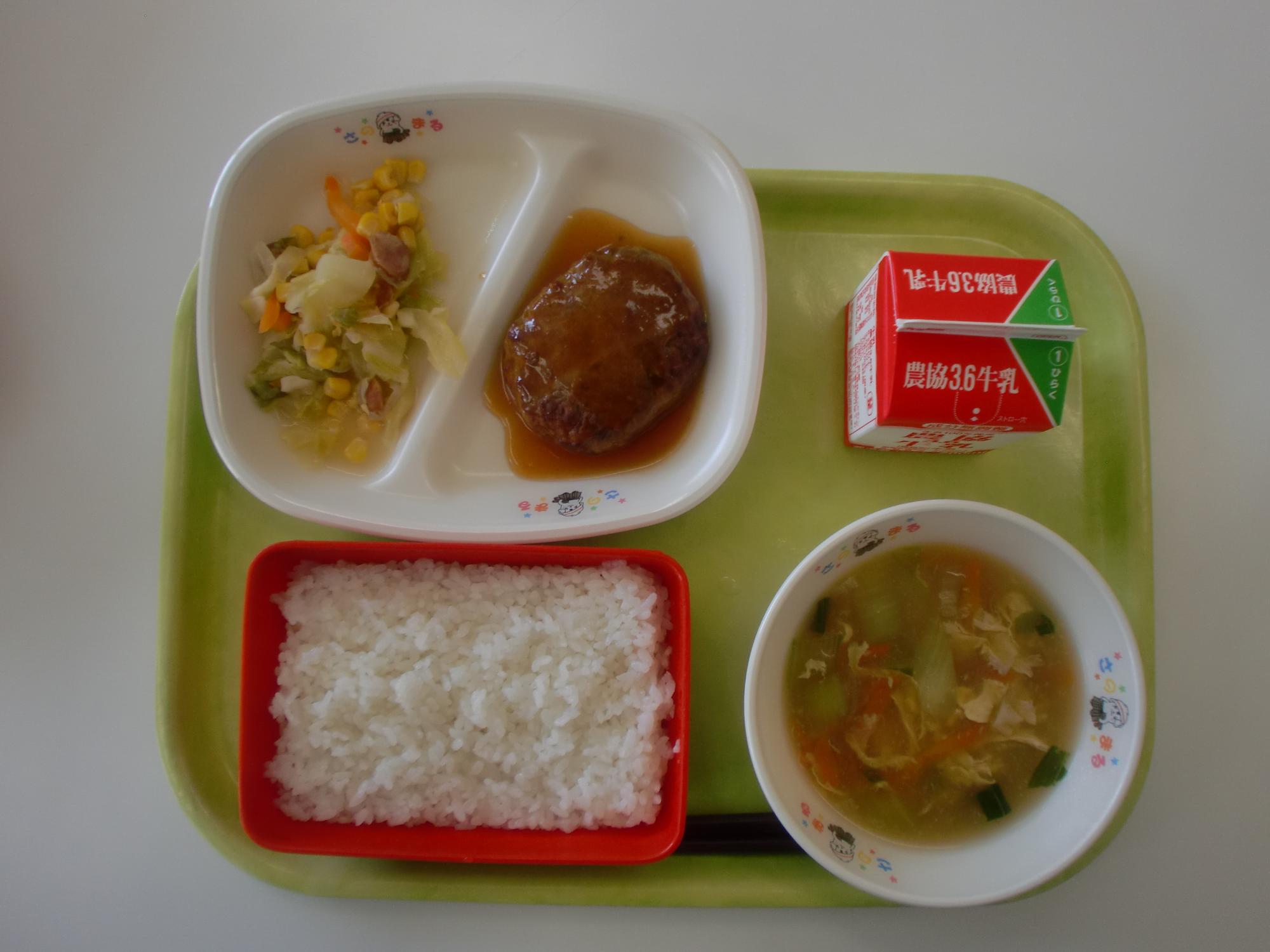 令和5年11月27日北部学校給食センター給食写真