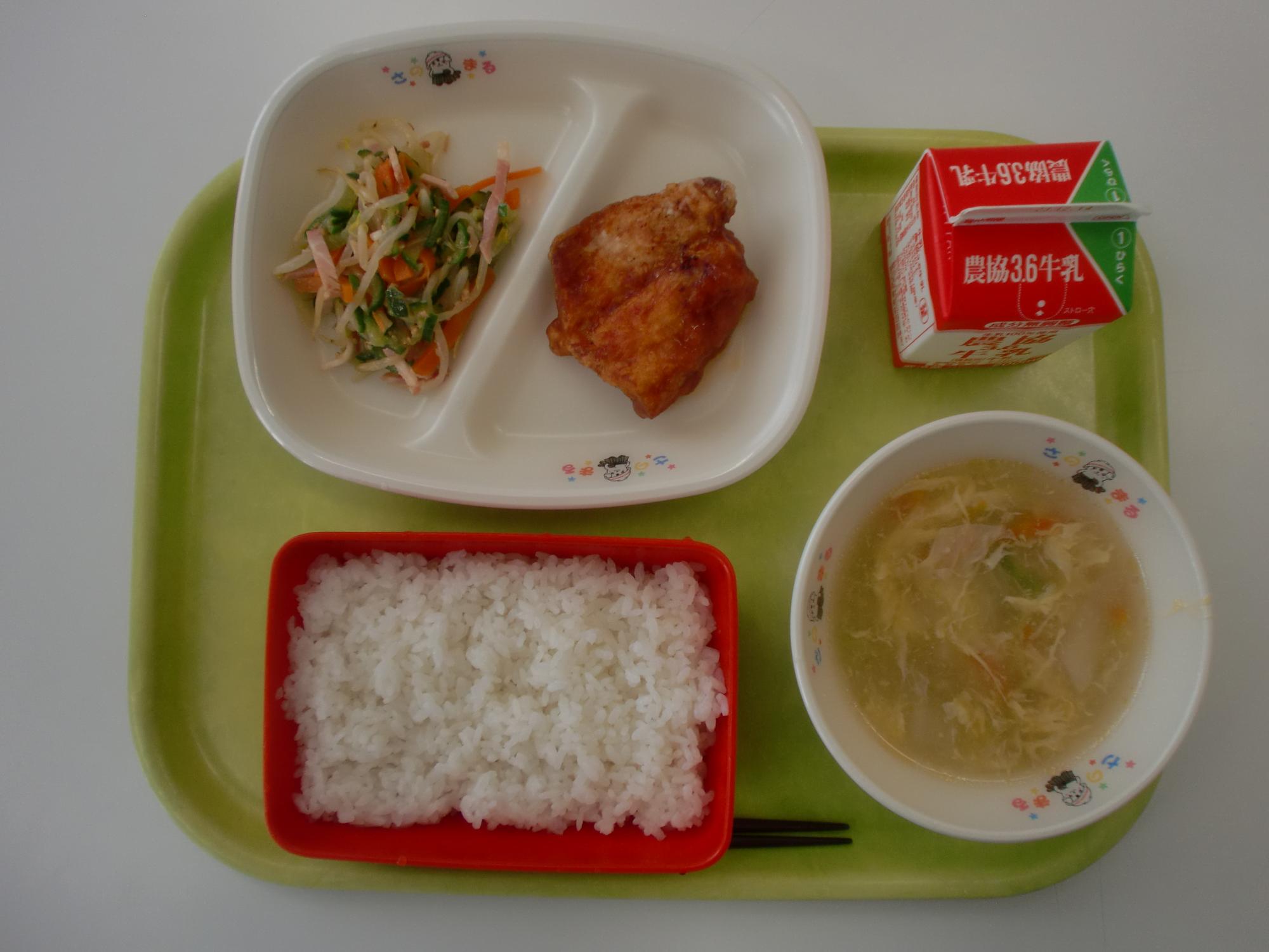 令和5年12月4日北部学校給食センター給食写真