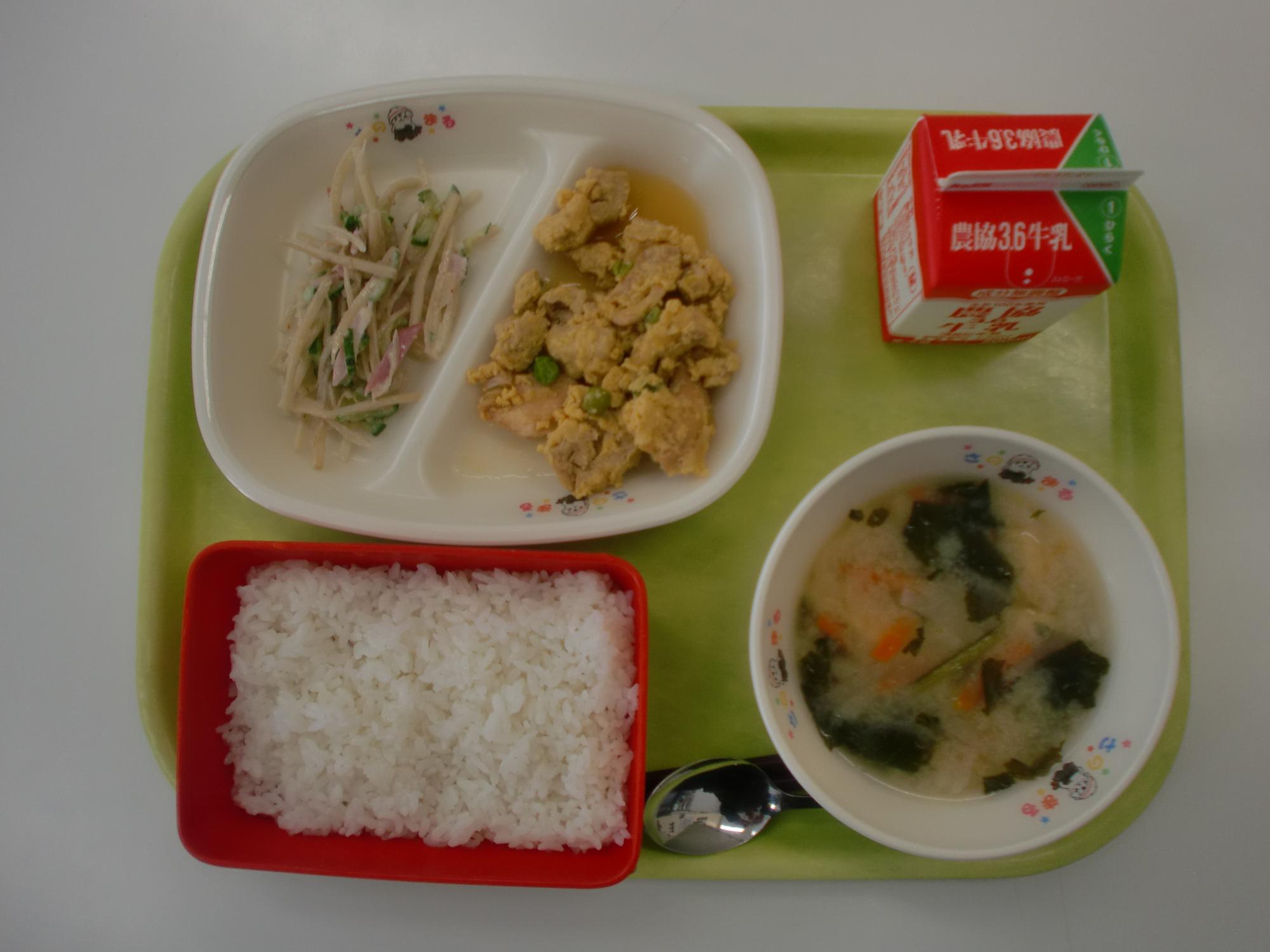 令和5年12月11日北部学校給食センター給食写真