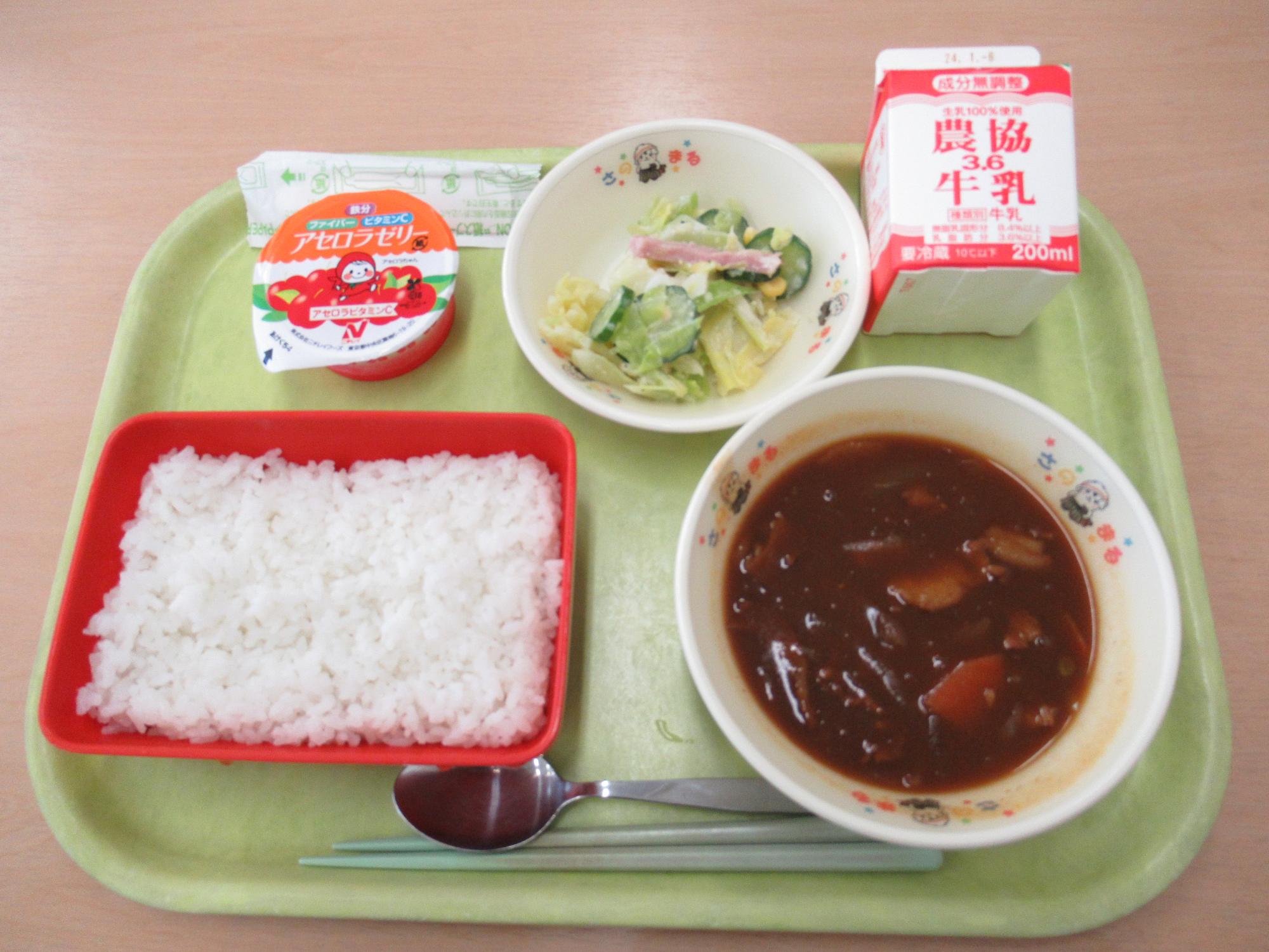 令和5年12月26日南部学校給食センター給食写真