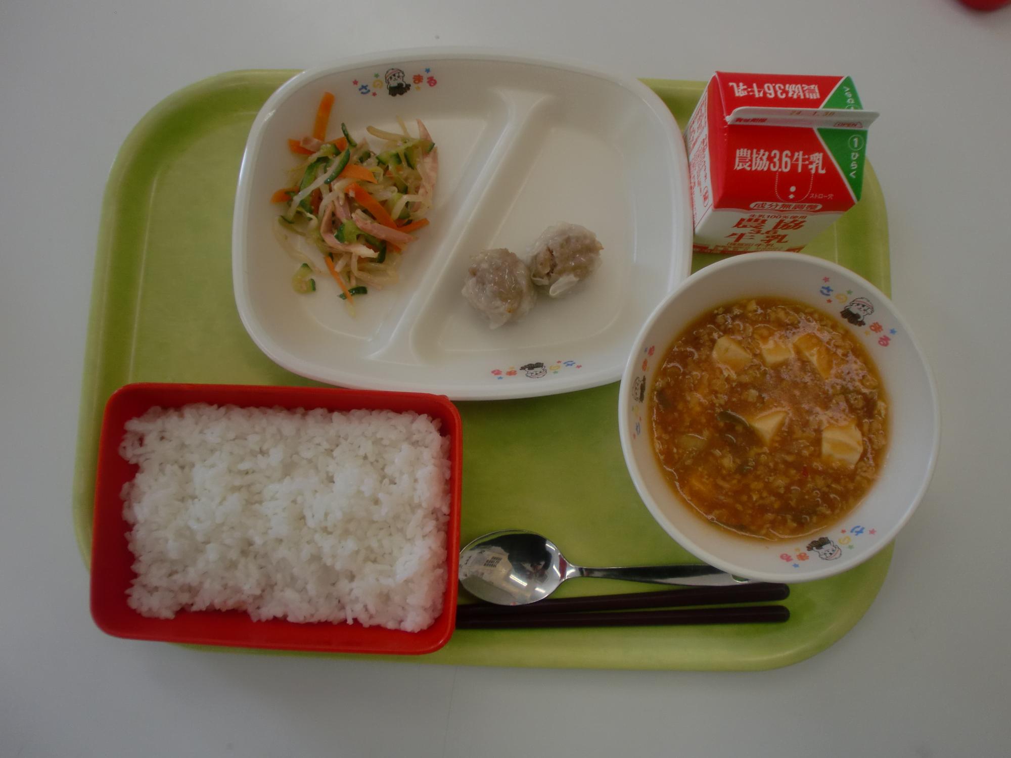 令和6年1月19日北部学校給食センター給食写真