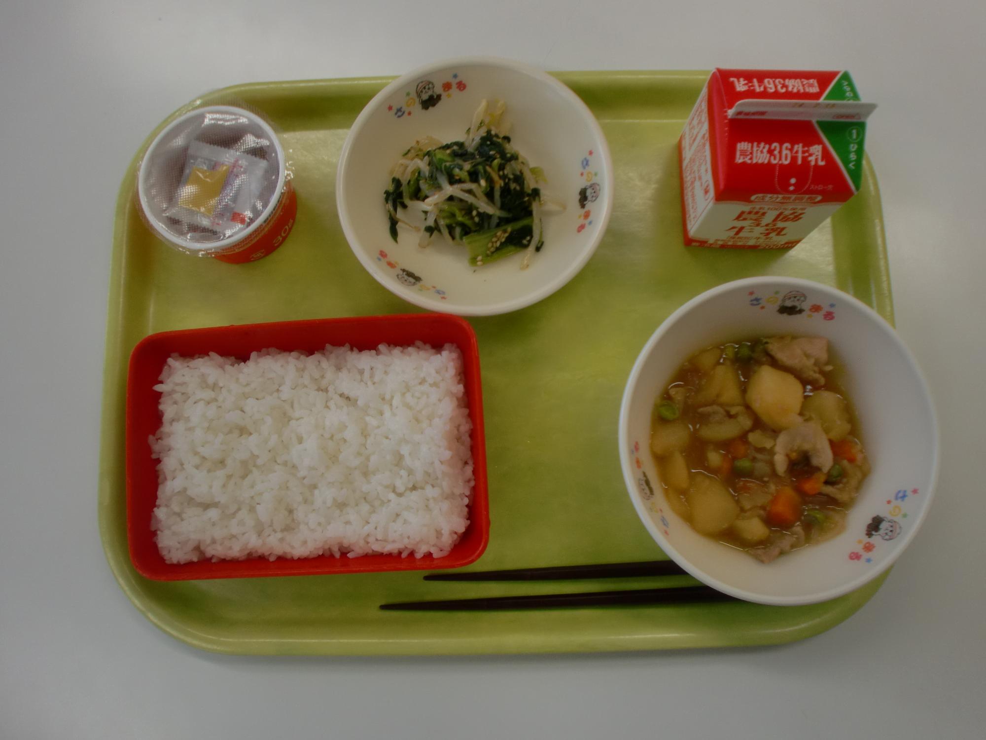 令和6年2月5日北部学校給食センター給食写真