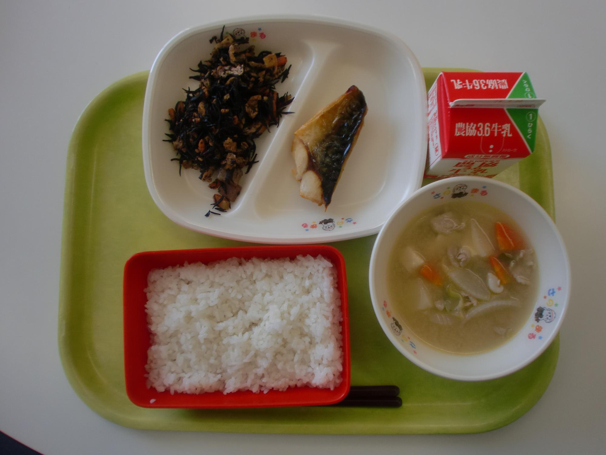 令和6年2月9日北部学校給食センター給食写真