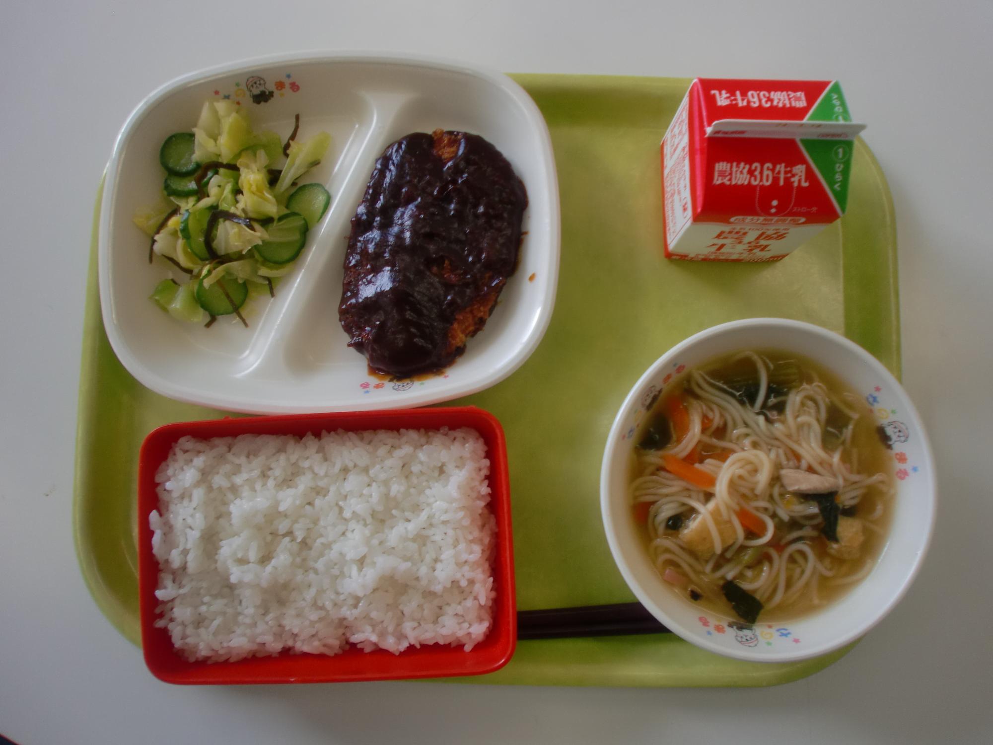 令和6年3月4日北部学校給食センター給食写真