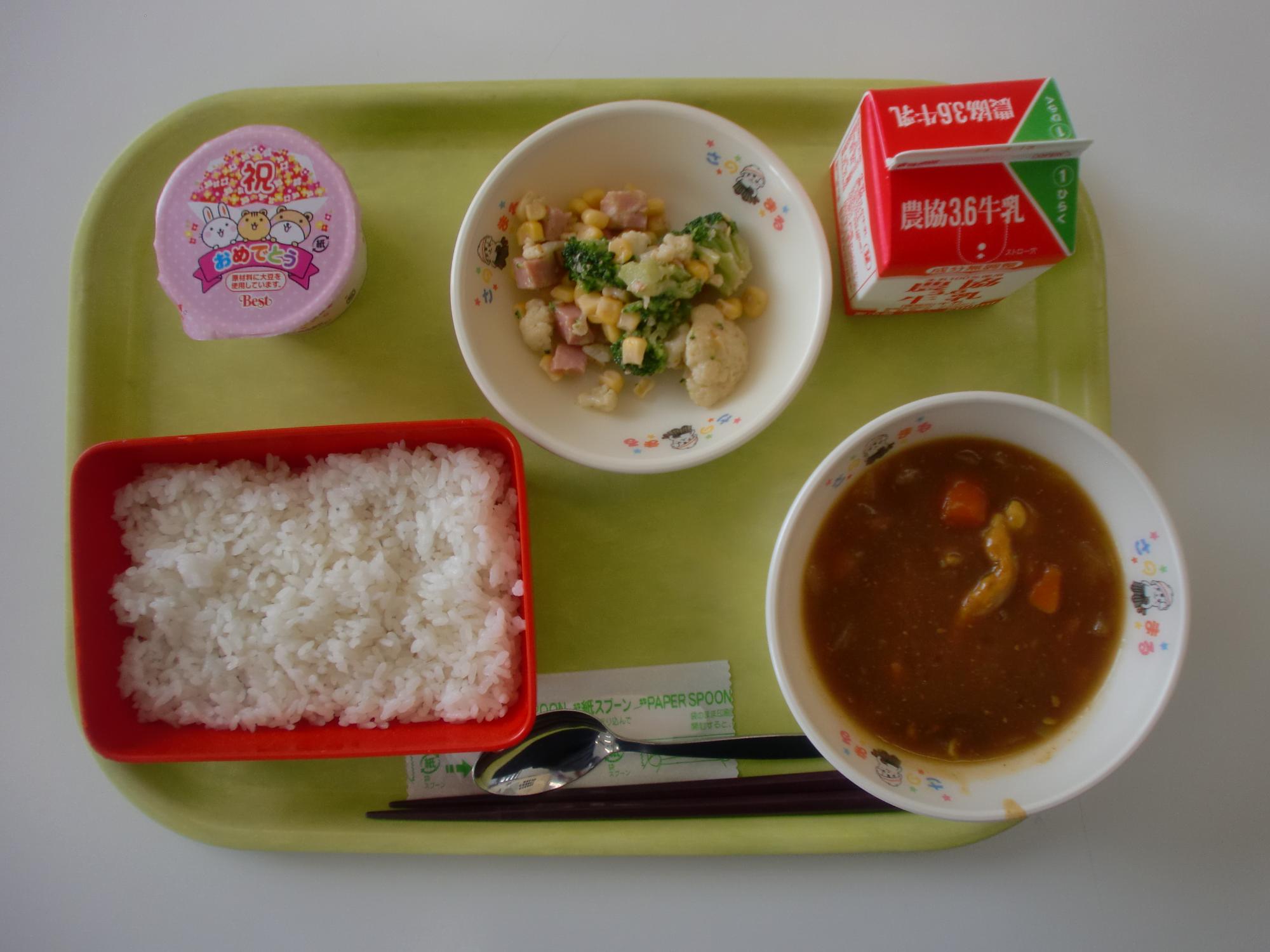 令和6年3月8日北部学校給食センター給食写真