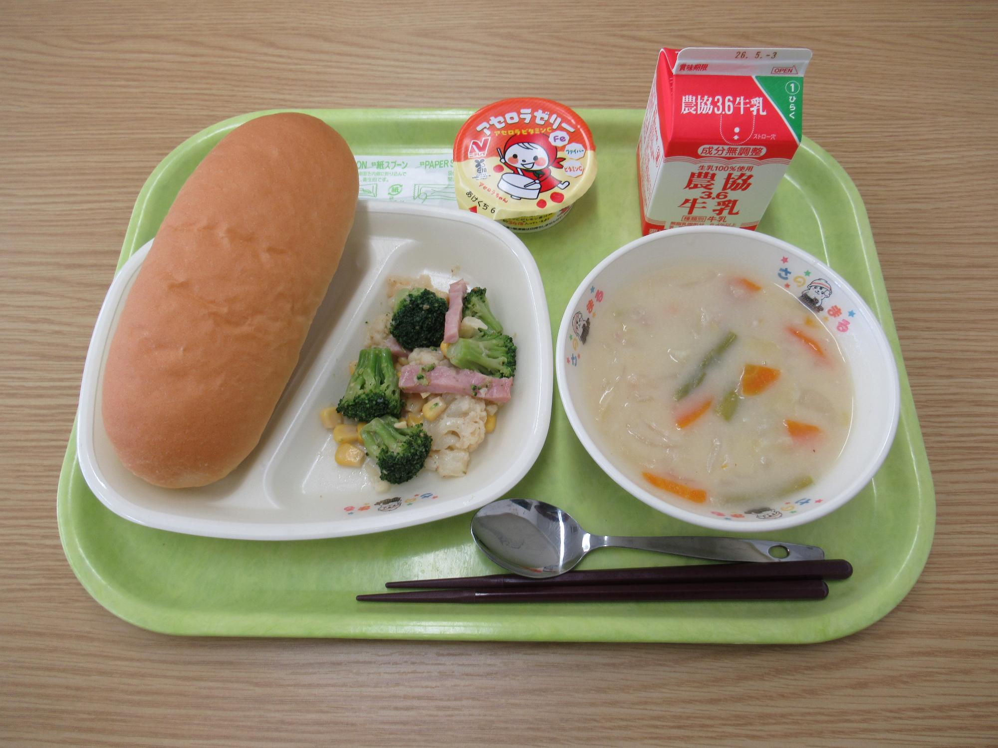 令和8年4月22日南部学校給食センター給食写真