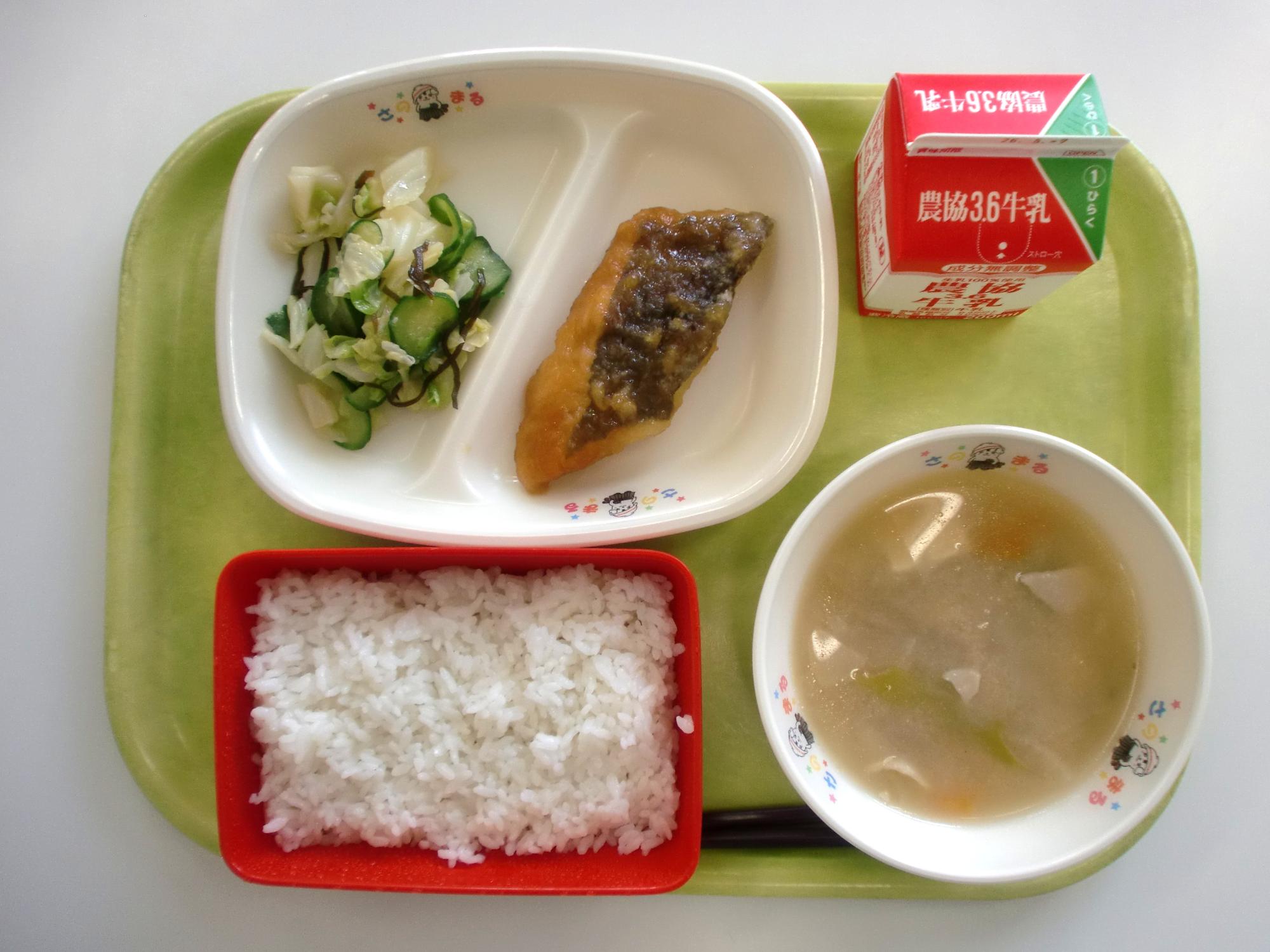 令和8年4月27日北部学校給食センター給食写真
