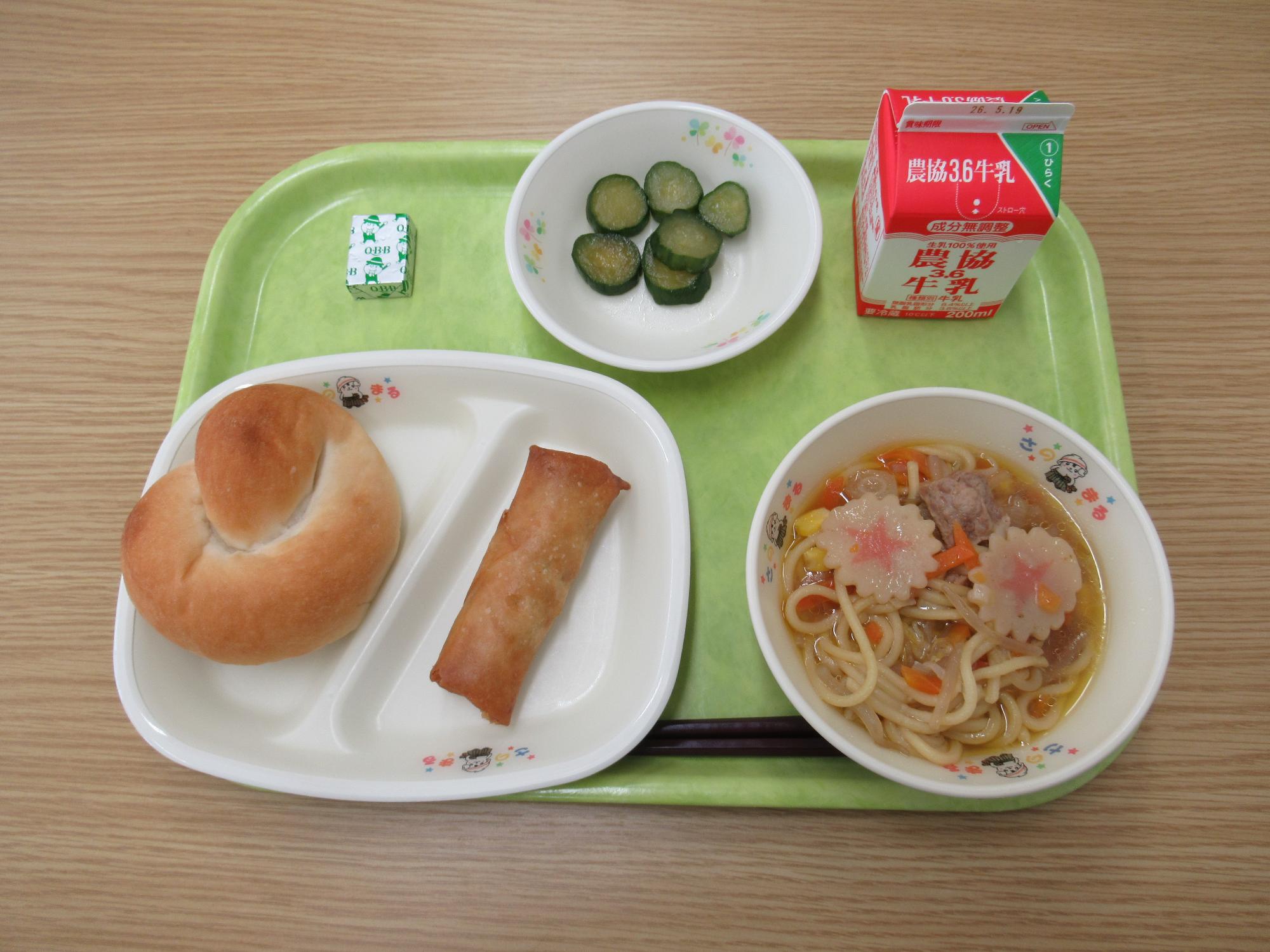 令和8年5月8日南部学校給食センター給食写真