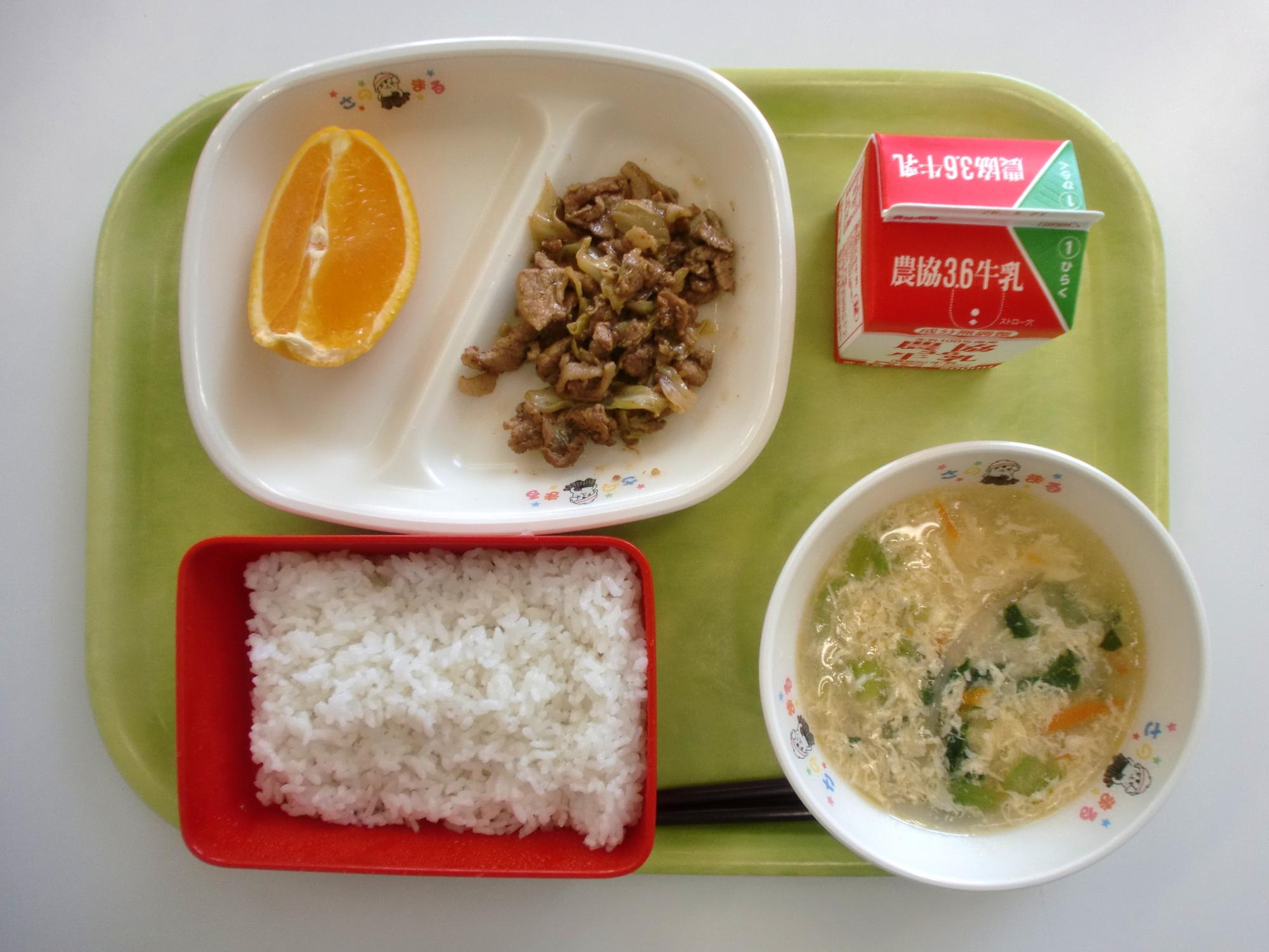 令和8年5月11日北部学校給食センター給食写真