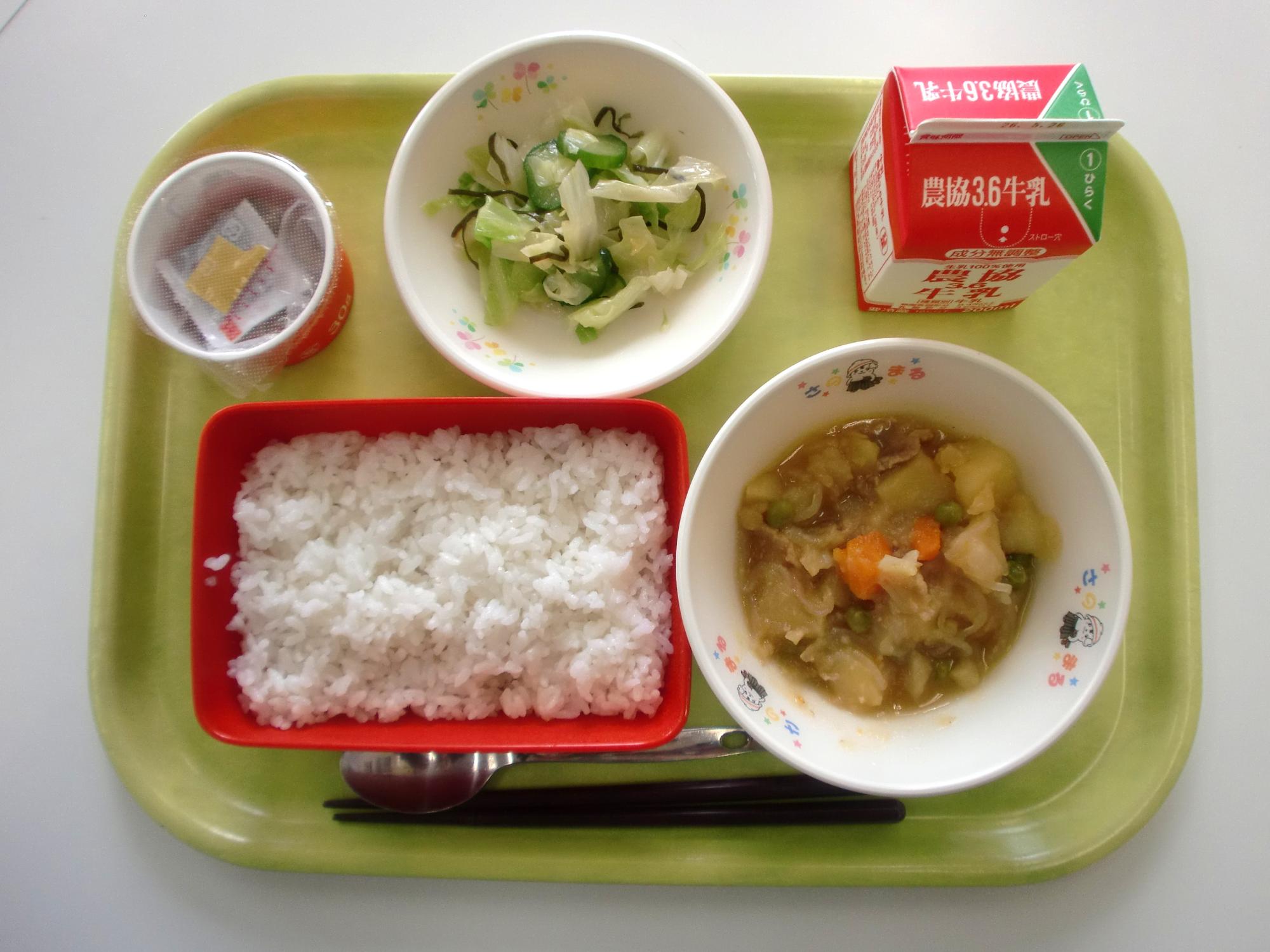 令和8年5月15日北部学校給食センター給食写真