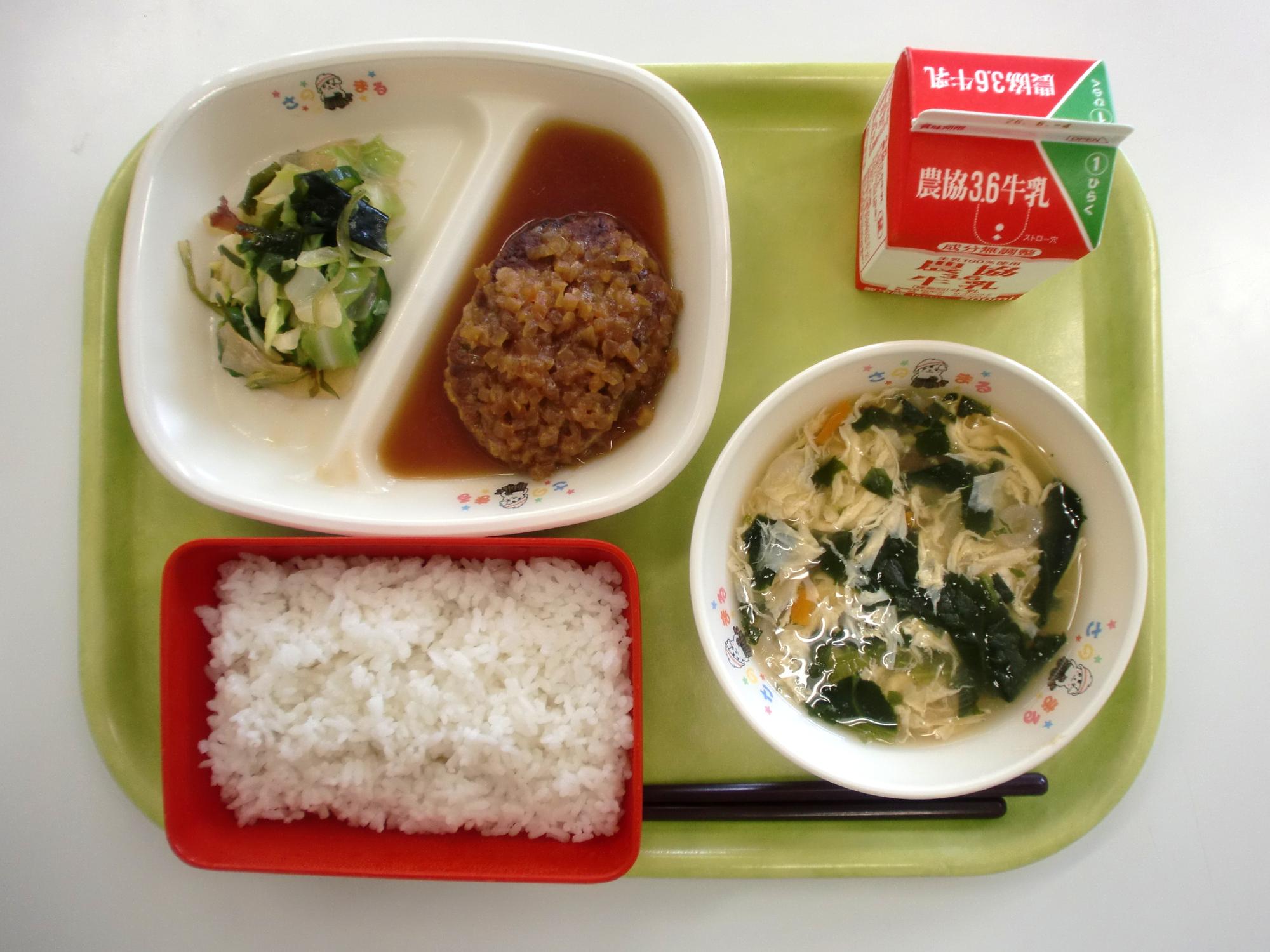 令和8年5月25日北部学校給食センター給食写真