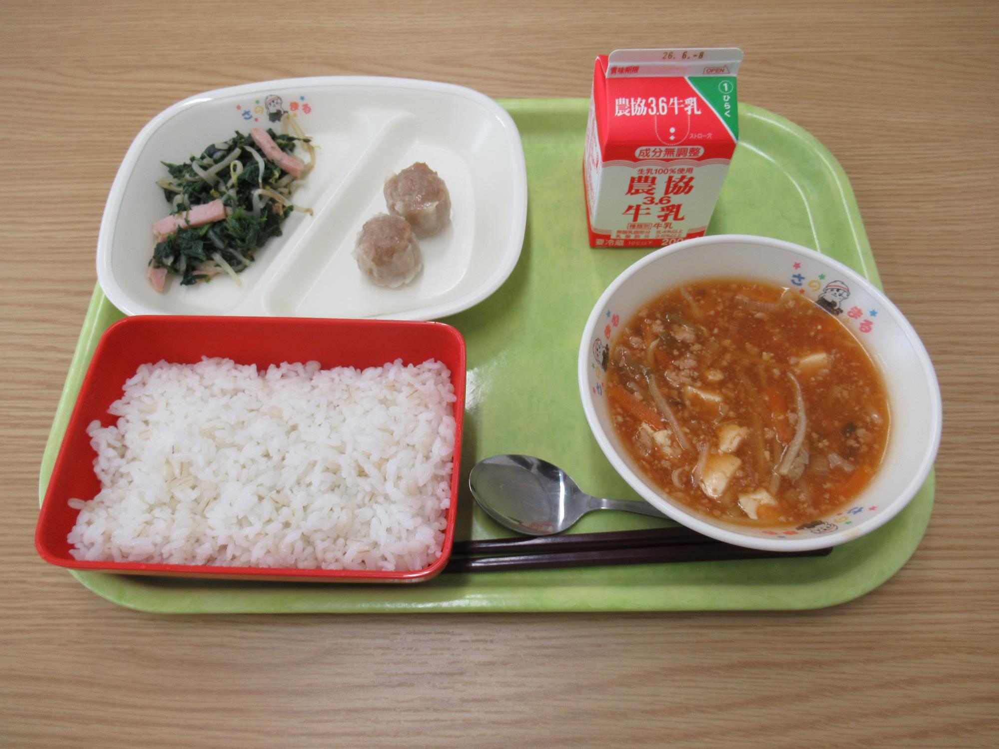 令和8年5月28日南部学校給食センター給食写真
