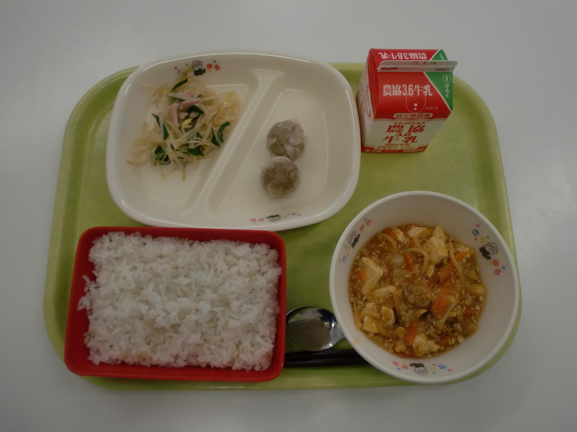 令和8年5月29日北部学校給食センター給食写真