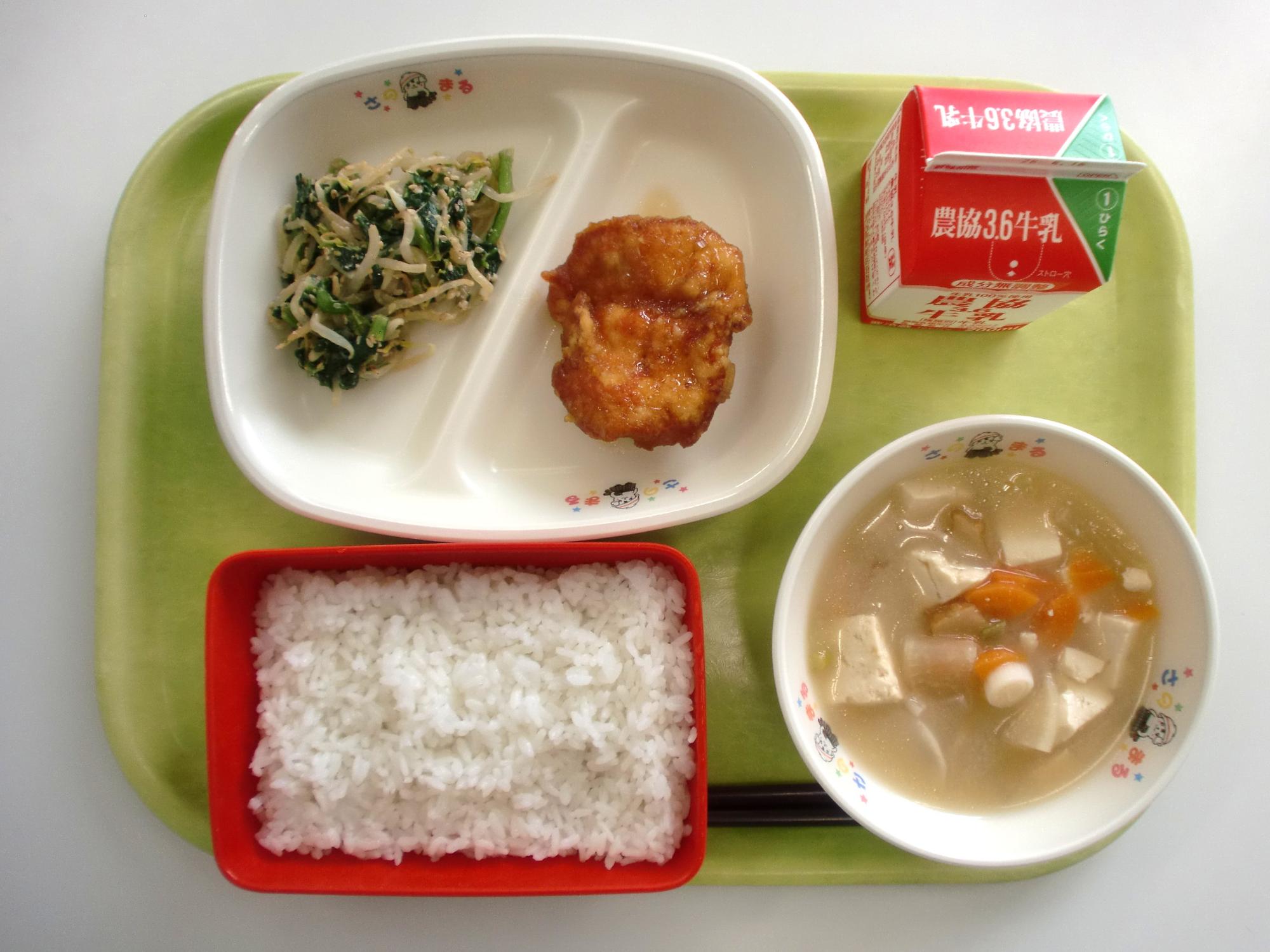 令和8年6月5日北部学校給食センター給食写真