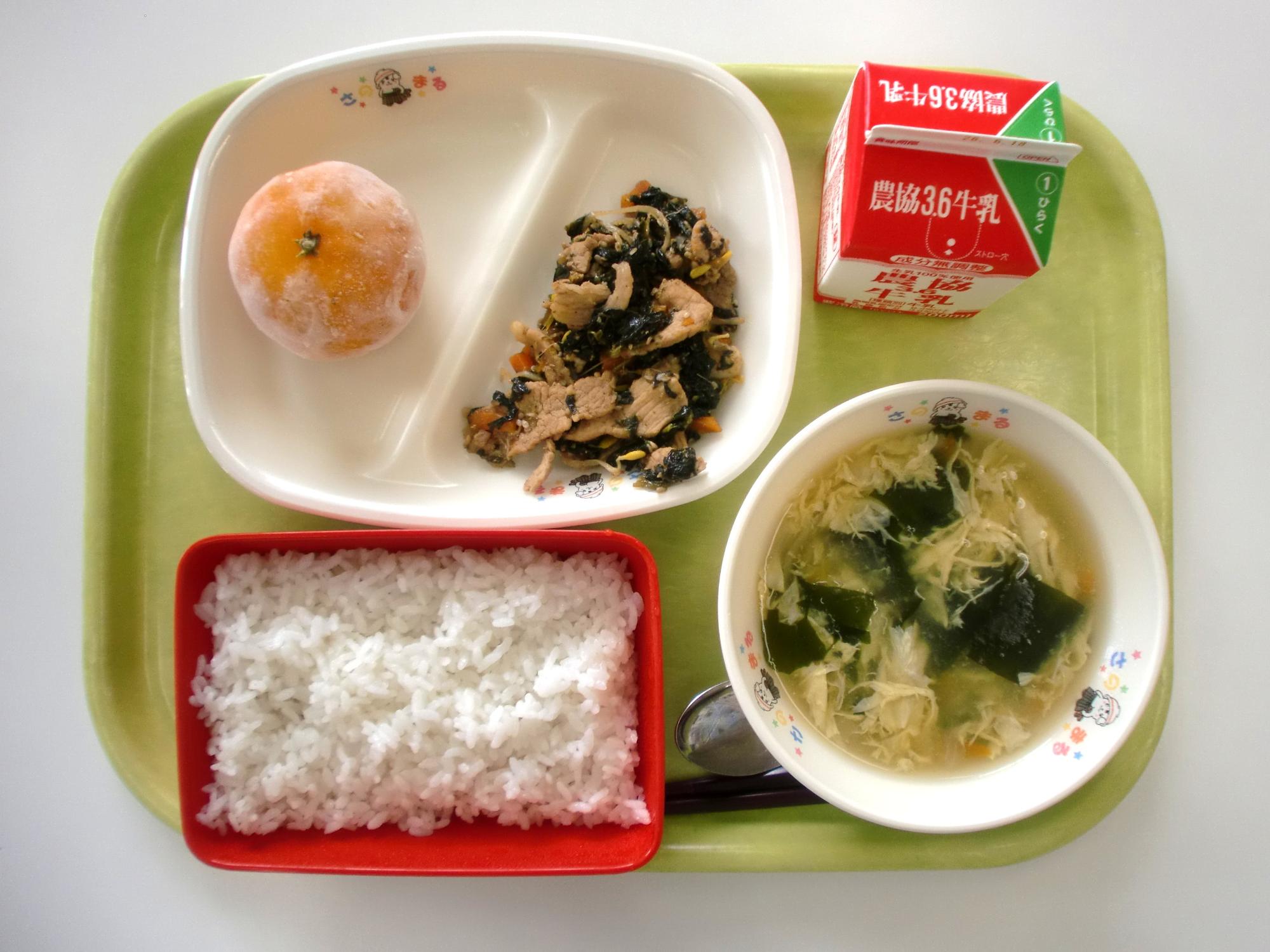 令和8年6月8日北部学校給食センター給食写真